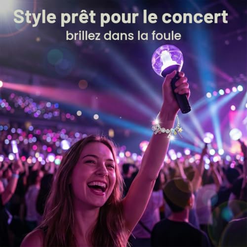 Thumbnail 4 de PYEUIFT Bracelet Kpop Nouveau 2026 – Accessoire Kpop avec Carte, cadeau pour fans et collection