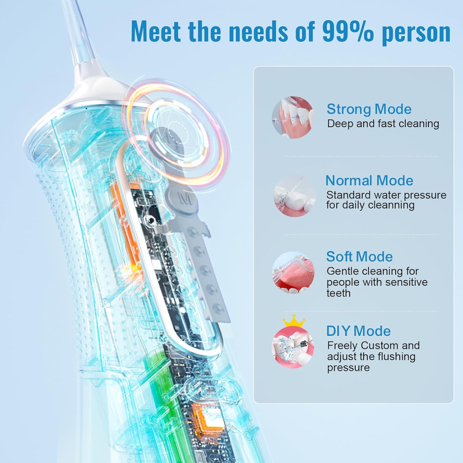 Thumbnail 1 de Keepsmile Cordless Water Flosser 4 Modes