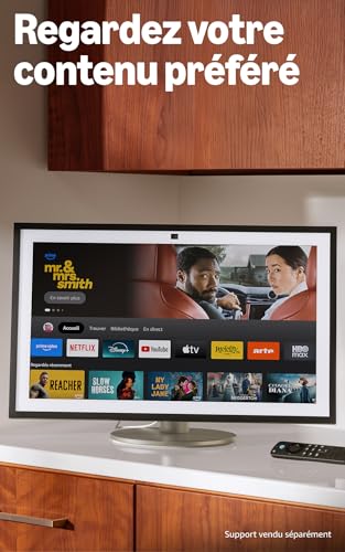 Detalle de Amazon Echo Show 21 (Nouvelle génération) – Le plus grand écran connecté 21" avec Fire TV intégré