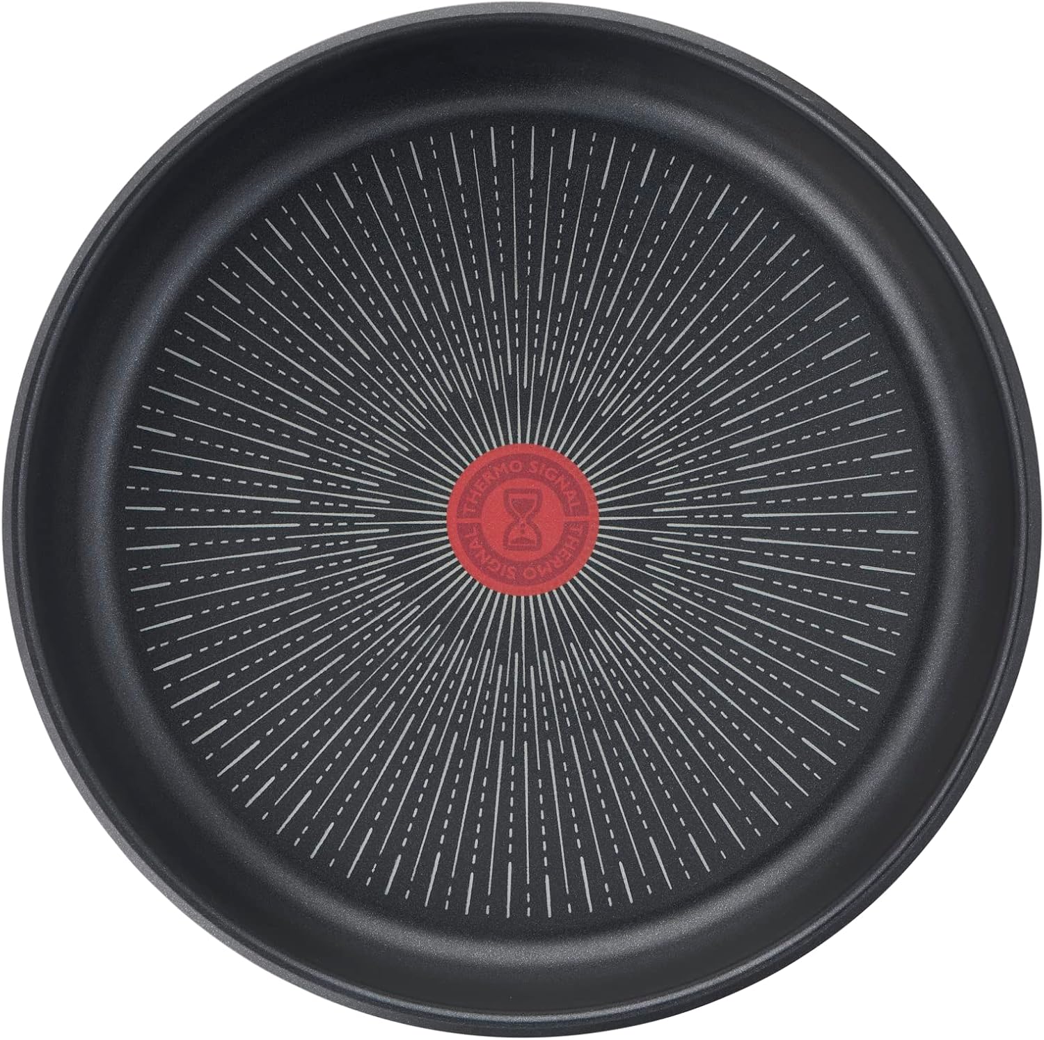 Detalle de Tefal Ingenio Preference Poêle 26 cm – Induction, Revêtement antiadhésif Titan 6X, Acier inoxydable, Empilable, Indicateur Thermo-Signal