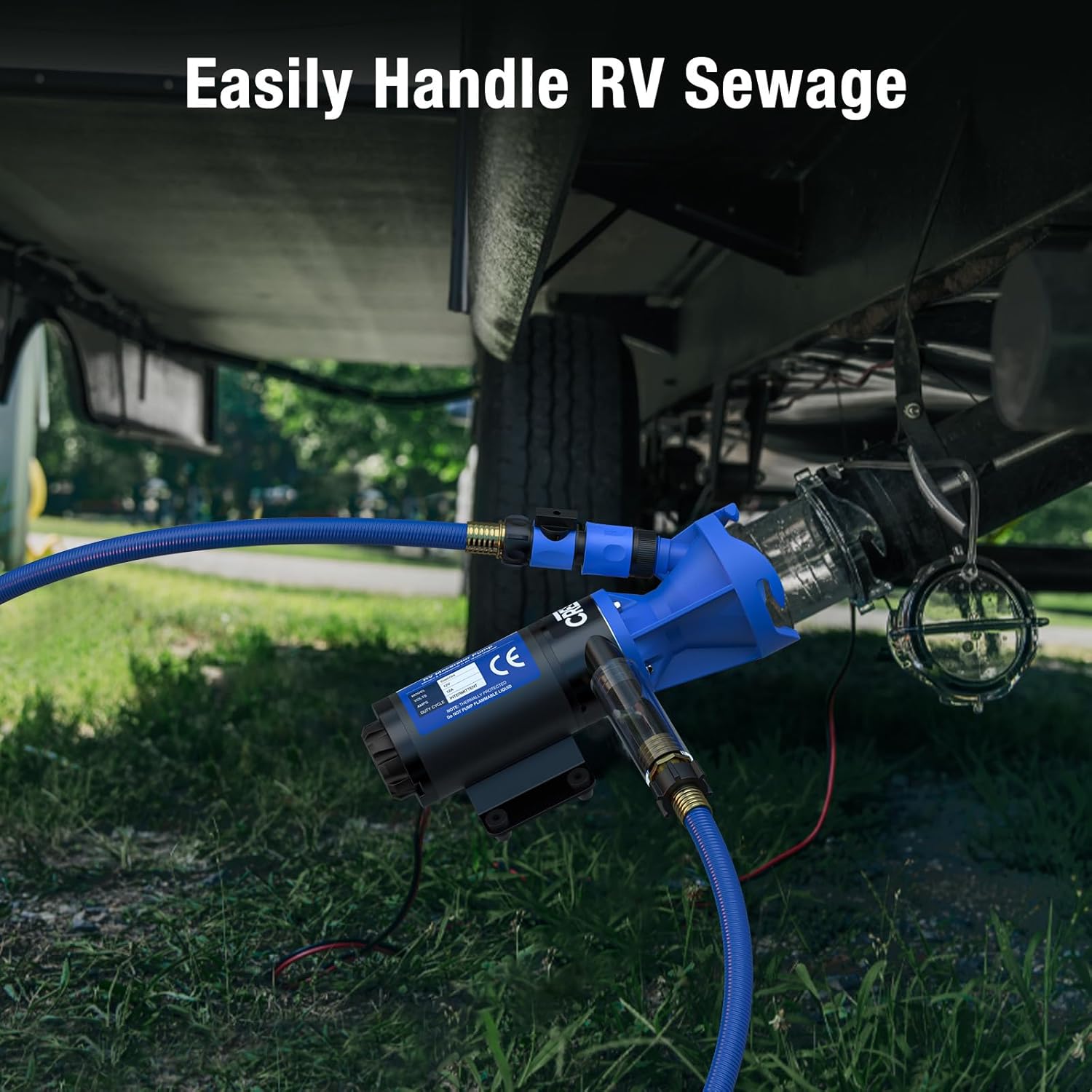 Thumbnail 3 de CrestWave RV Macerator Pump 12GPM