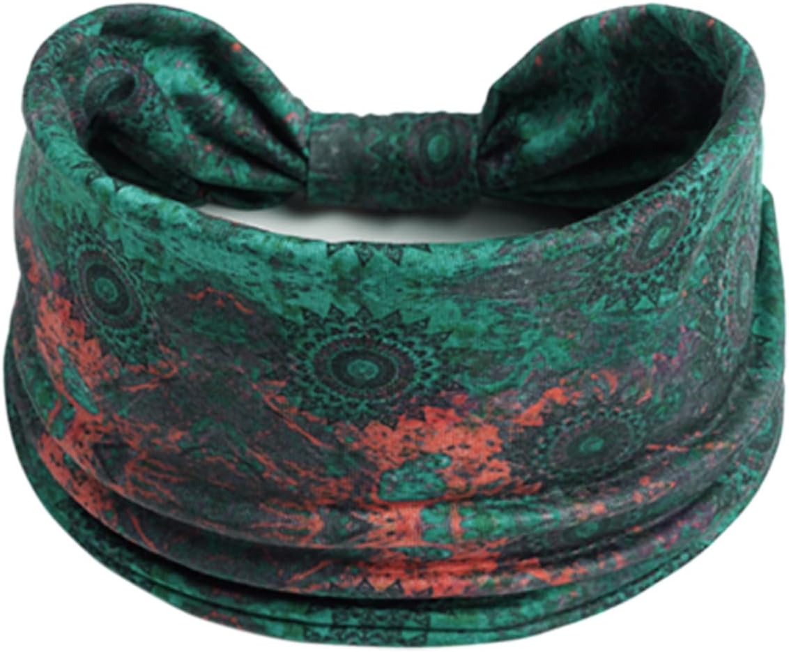 Detalle de AIZIYIN Fashion Headbands for Women – 4-Pack Cotton Turban Headbands