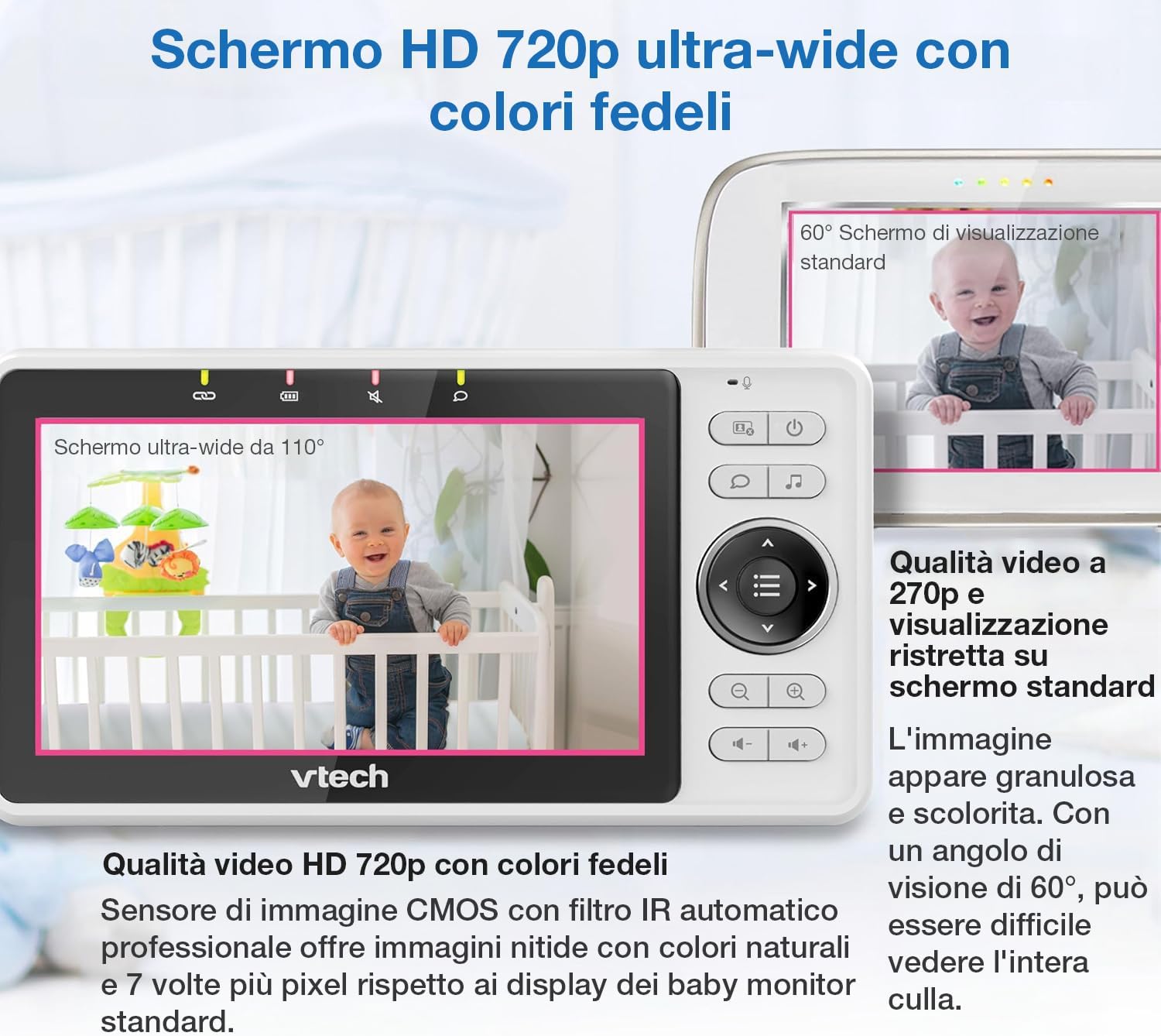 Thumbnail 5 de VTech Cámara bebé 5 pulgadas 1080p