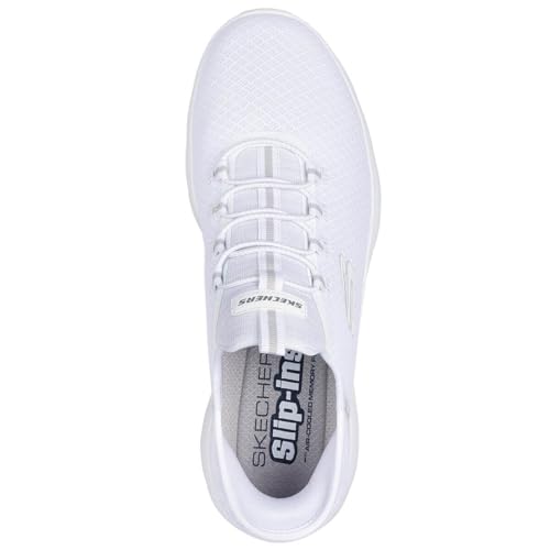 Detalle de Skechers Men's Summits High Range Slip-ins – White, 9 UK