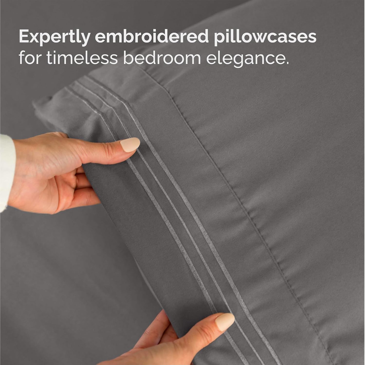 Thumbnail 5 de CGK Unlimited Queen Sheet Set 4-Piece