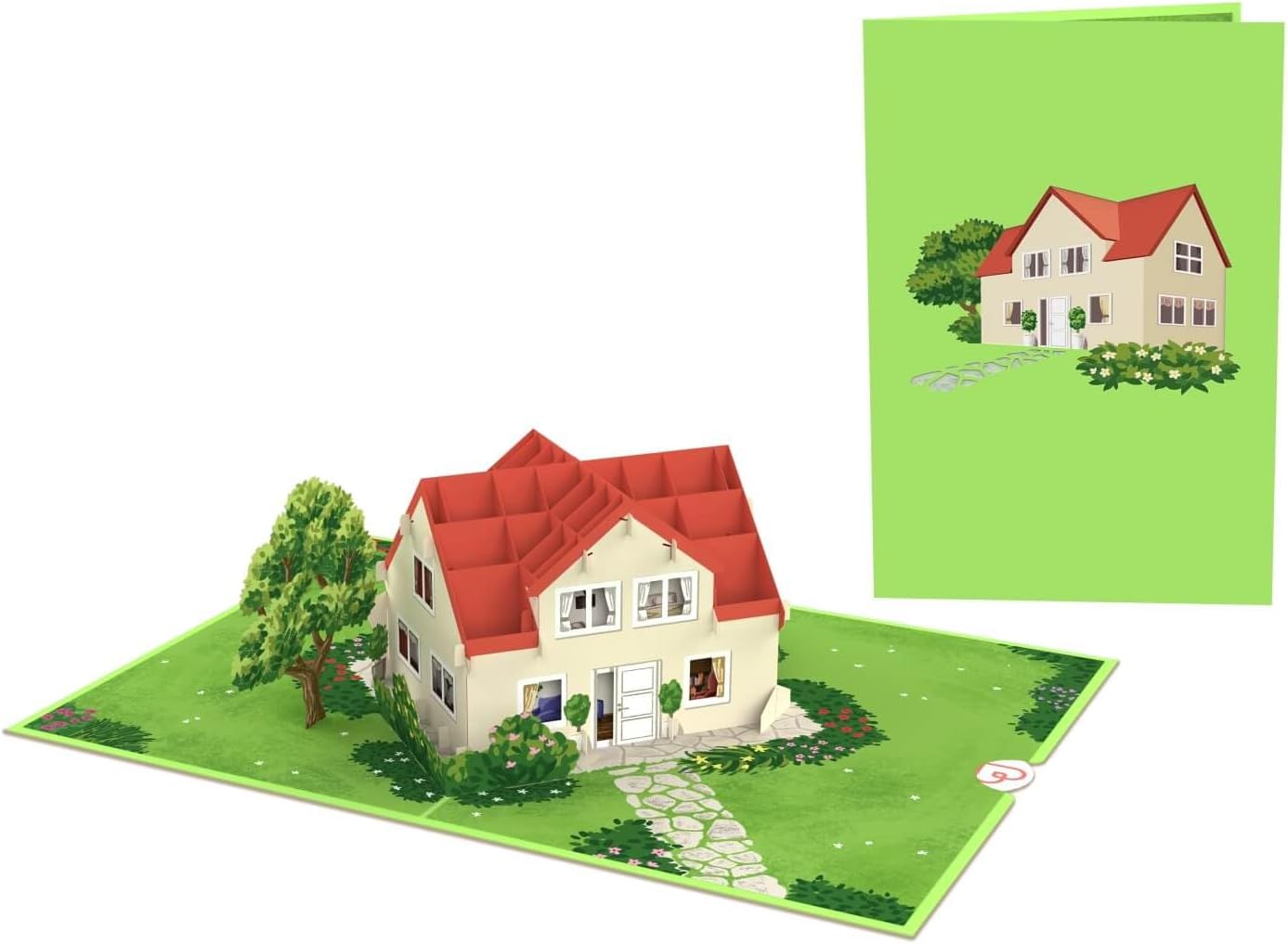Thumbnail 2 de papercrush® Carte pop-up Maison : carte de vœux 3D pour pendaison de crémaillère et déménagement