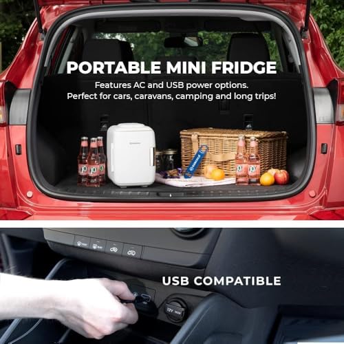 Detalle de Subcold Classic4 Mini Fridge: 4L Thermoelectric Cooler & Warmer