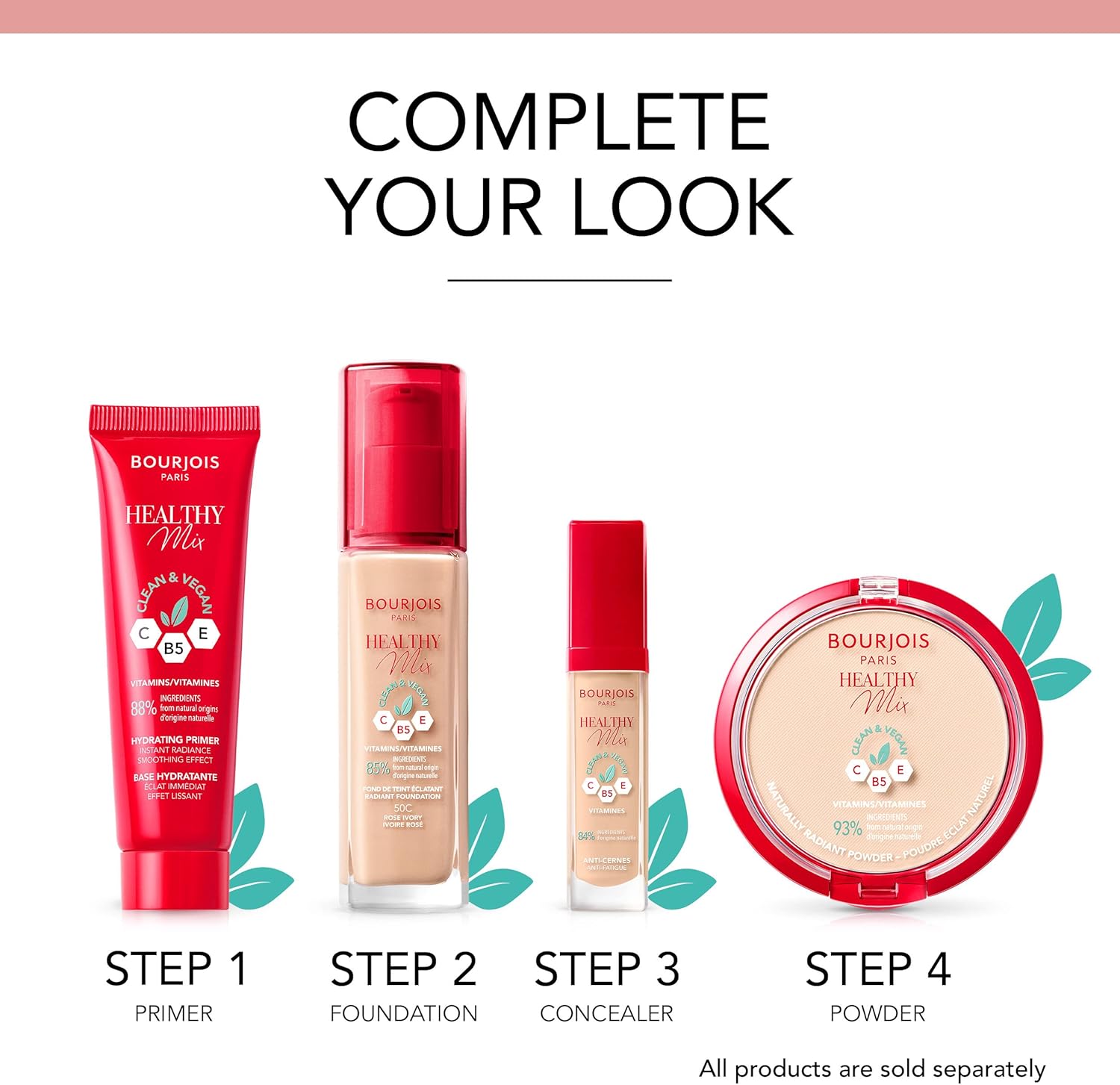 Thumbnail 6 de Bourjois - Healthy Mix Clean Foundation 052 🍦 30 ml