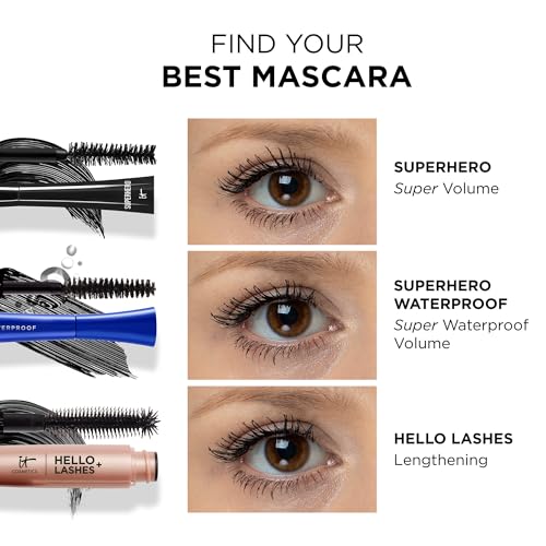 Thumbnail 7 de IT Cosmetics Superhero Volumizing Mascara - Black (Full Size, 0.3 fl oz)
