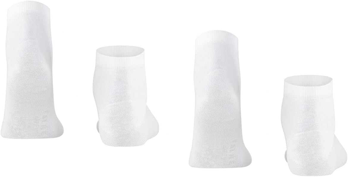 Detalle de FALKE Herren Happy 2-Pack Sneakersocken – atmungsaktive Baumwolle, verstärkt, Allrounder, kurz, 2 Paar