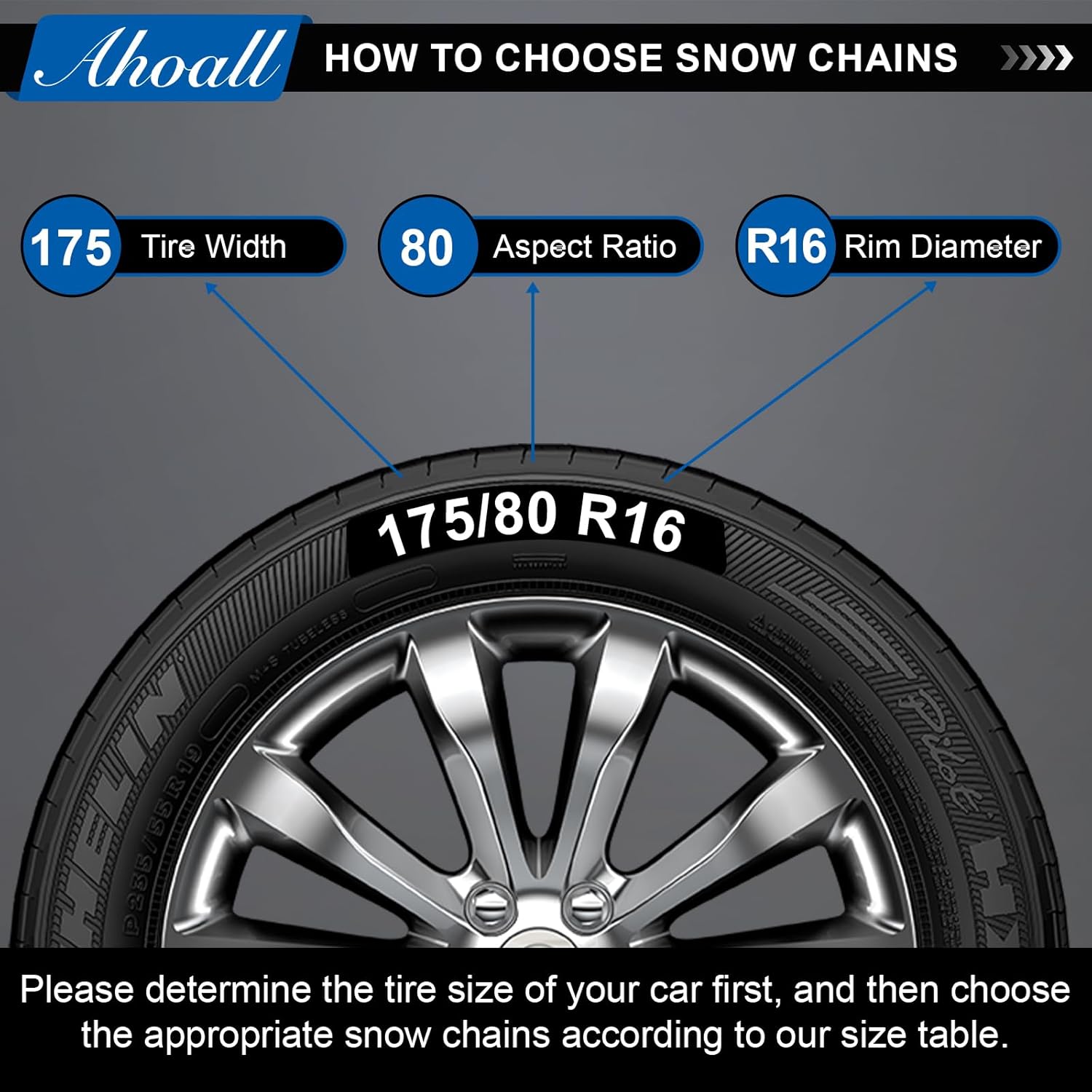 Thumbnail 5 de Universal Adjustable Snow Chains for Car Tires