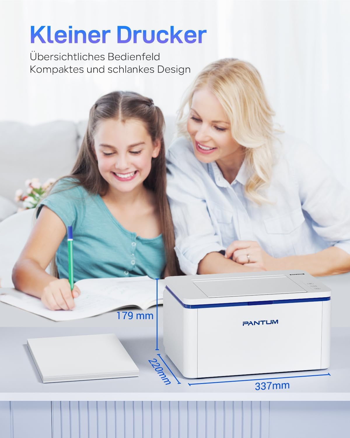 Thumbnail 3 de PANTUM BP2309W Laserdrucker 20 ppm für Zuhause und Büro