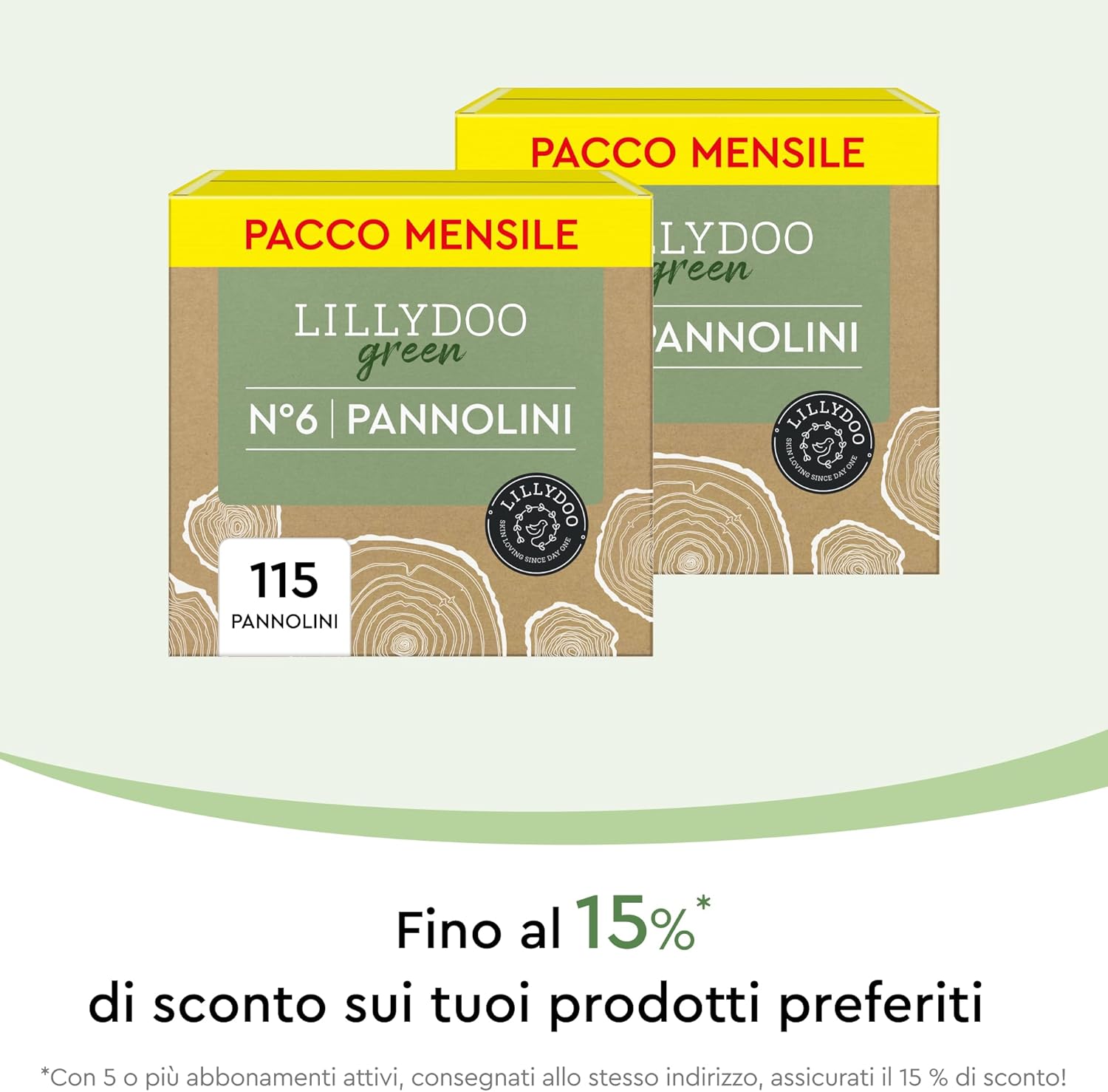 Thumbnail 6 de Pannolini a ridotto impatto ambientale LILLYDOO green, taglia 6 (13-18 kg) – 115 pezzi