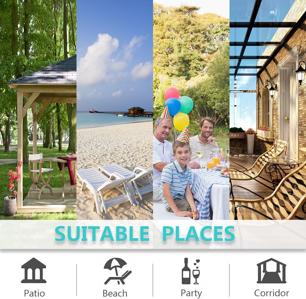 Thumbnail 6 de RYB HOME Outdoor Curtains, W52 x L96