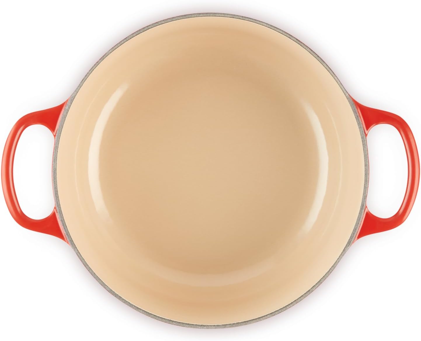 Detalle de LE CREUSET Signature Gusseisen-Bräter mit Deckel, Ø 20 cm (2,4 l) – Kirschrot
