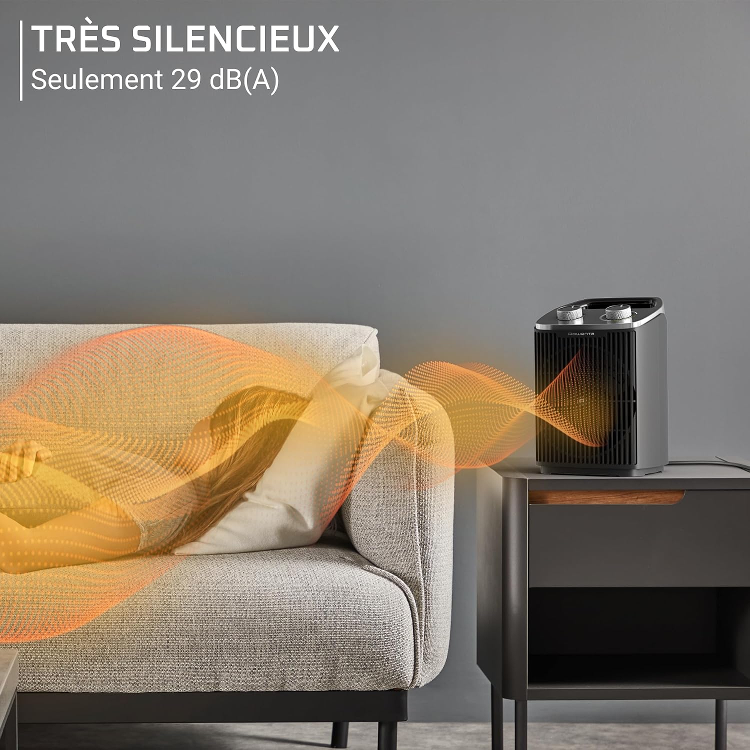 Detalle 1 de Rowenta SO2350F0 Radiateur d’appoint 2000 W pour 35 m²
