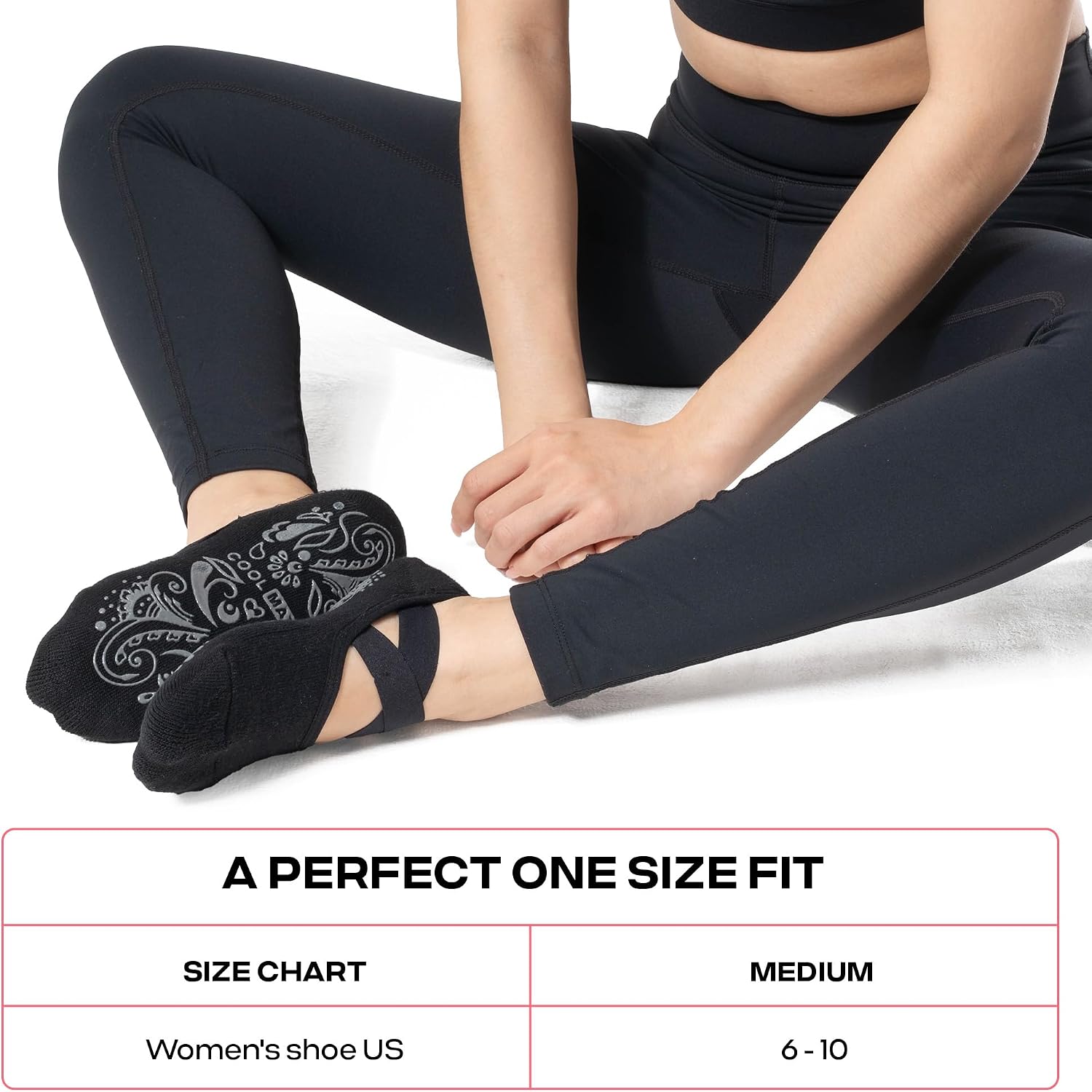 Detalle 2 de CoolMate Pilates Socks 4-Pack