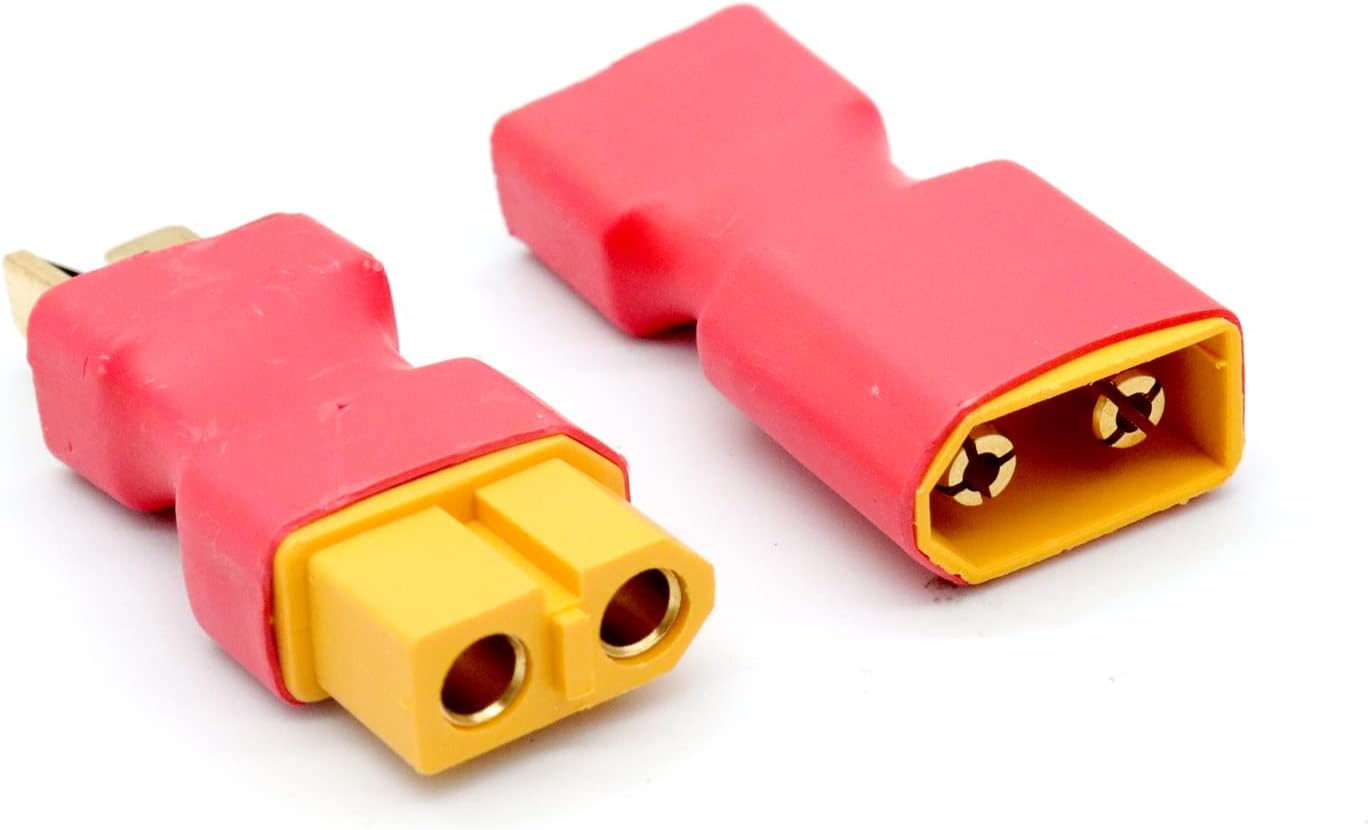 Detalle de RUIZHI 4 Pezzi XT60 Femmina a Maschio Deans T Adattatore per RC LiPo