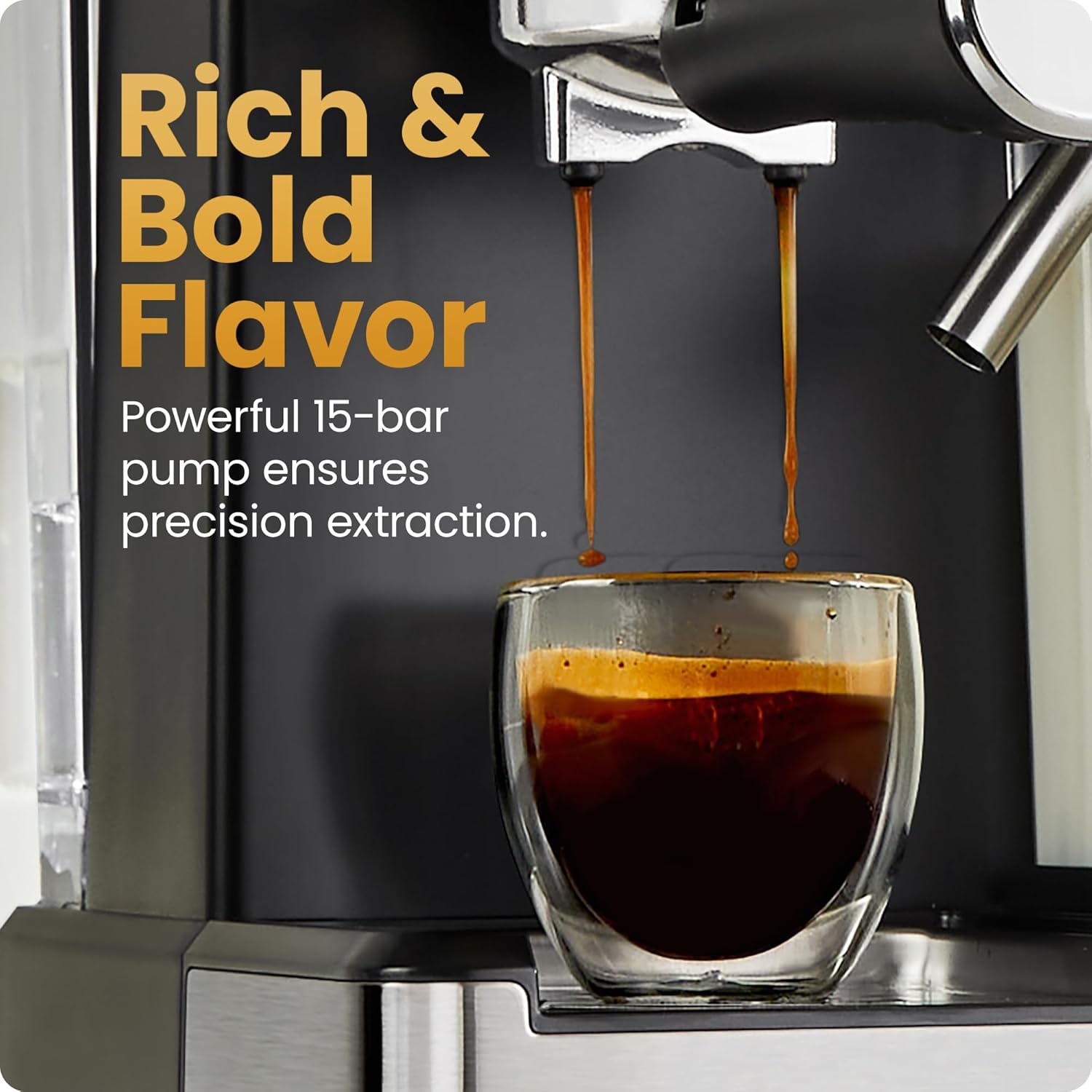 Thumbnail 2 de Chefman CaféMaster Pro 1.8L Espresso Machine