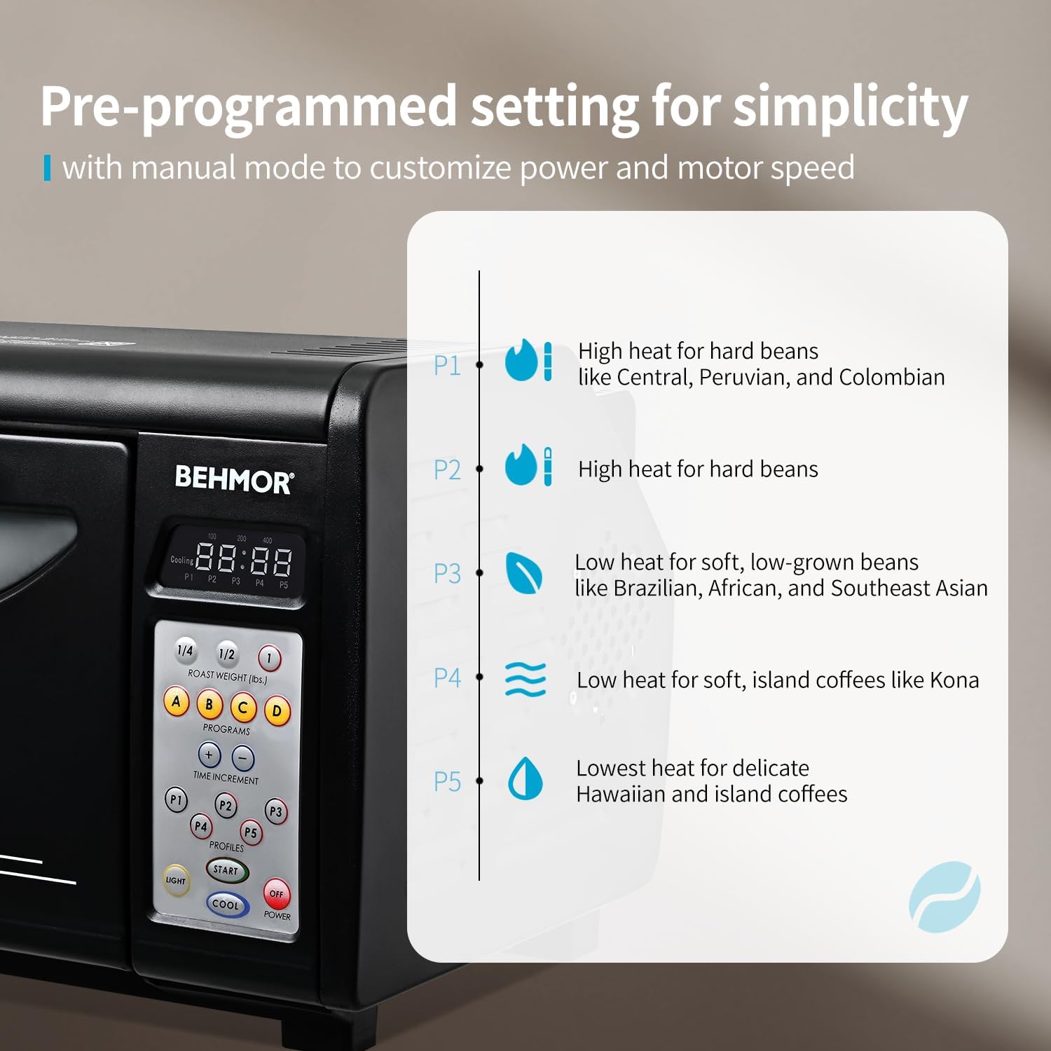 Thumbnail 4 de Behmor 2020SR Plus Coffee Roaster