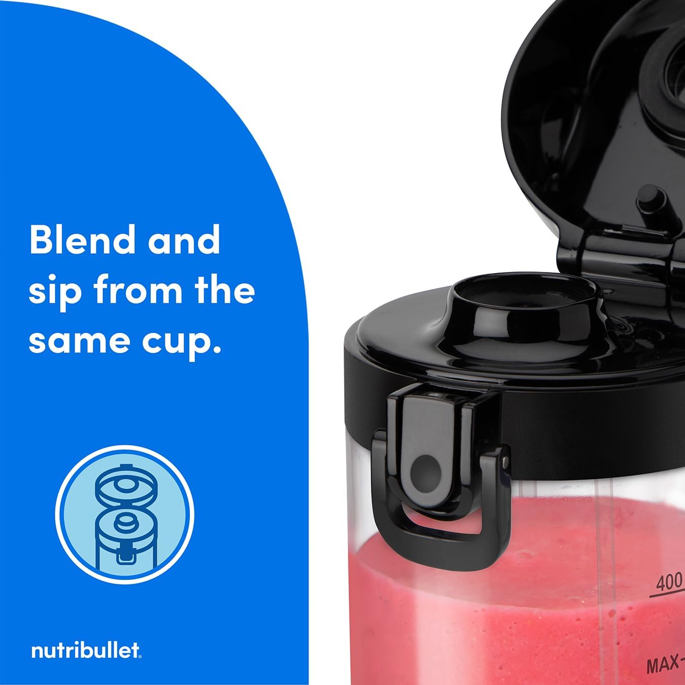 Thumbnail 6 de nutribullet Portable Blender 475ml USB-C charging