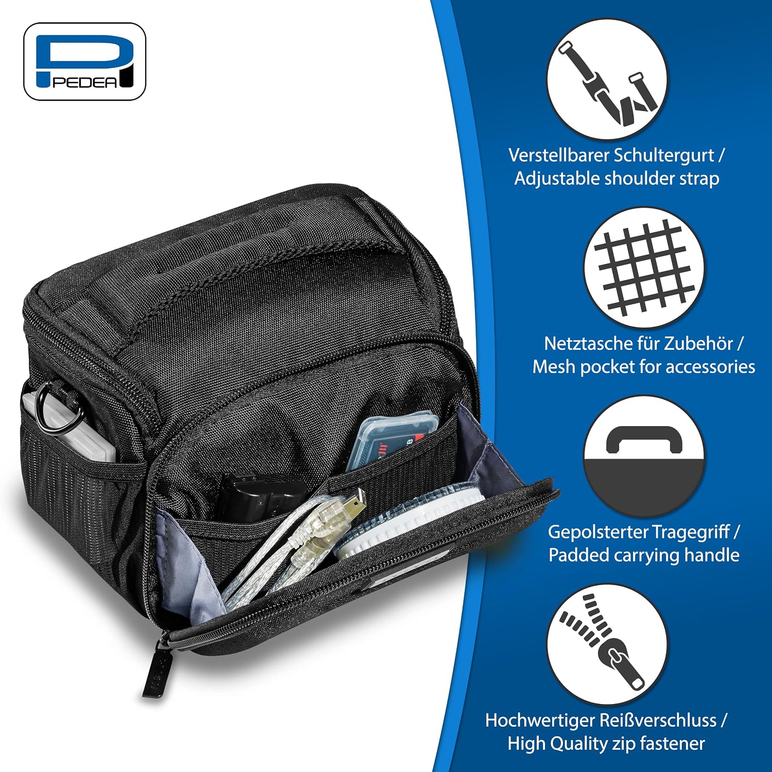 Detalle de Pedea Kameratasche Guard L für DSLR 19 cm