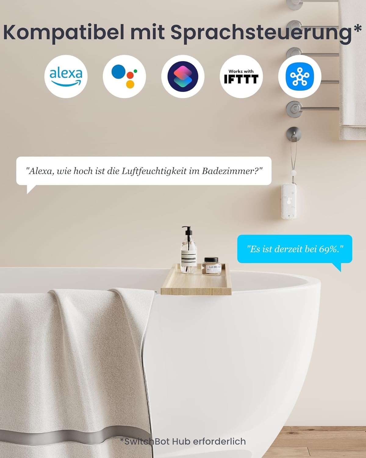 Thumbnail 6 de SwitchBot IP65 Hygrometer 3er-Pack đĄ