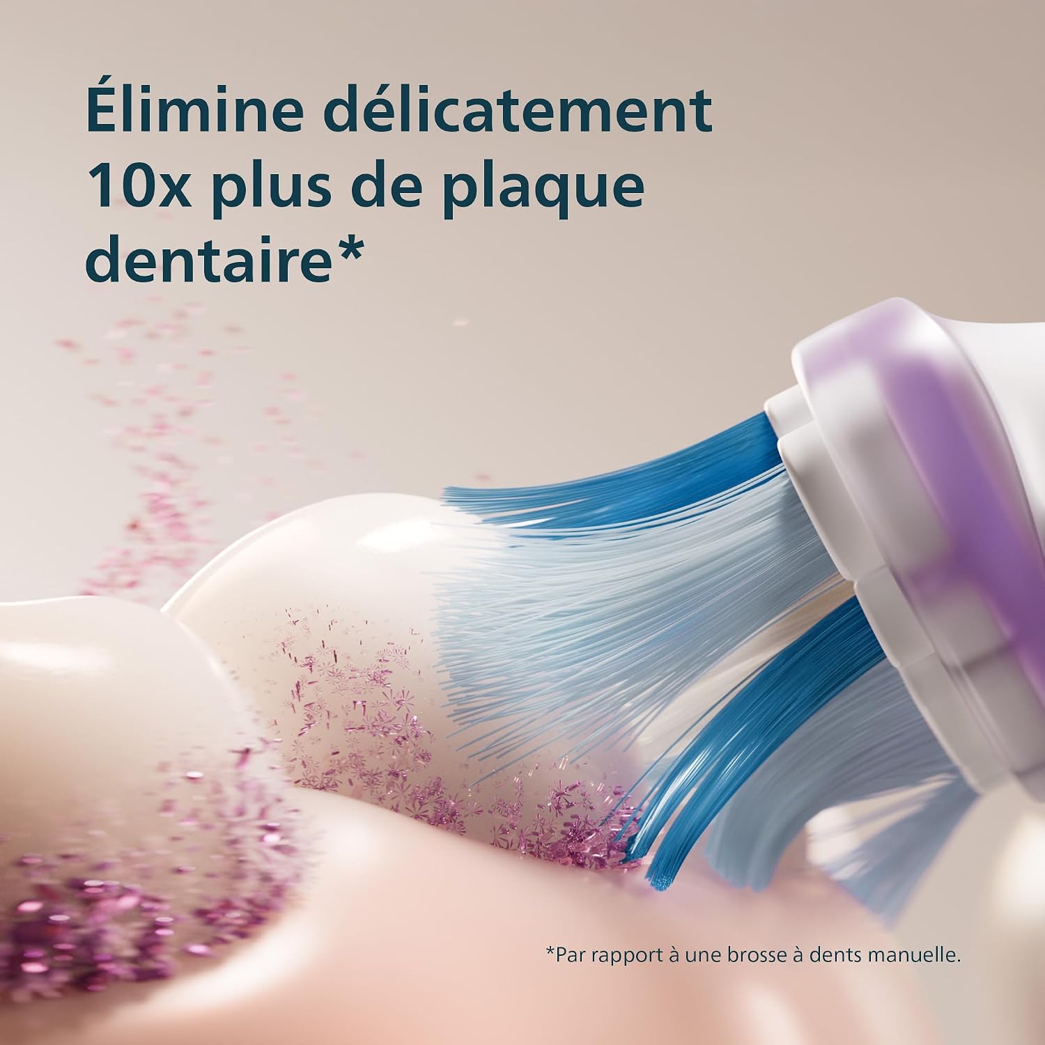 Thumbnail 3 de Philips Sonicare série 7100 HX7429/04 – Pack 2, nouvelle génération, capteur de pression et étui de voyage