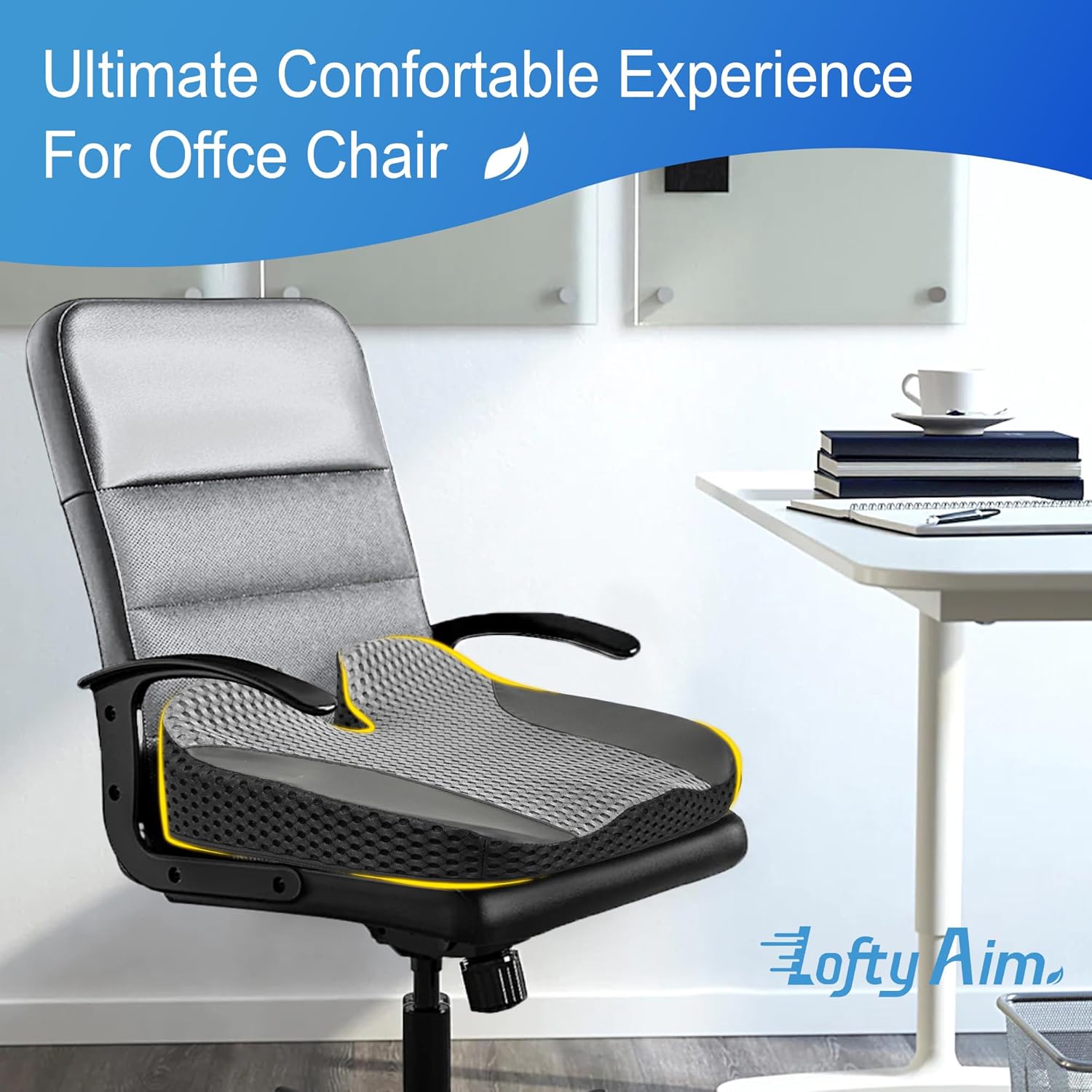 Detalle 1 de Lofty Aim Car Seat Cushion for Comfort