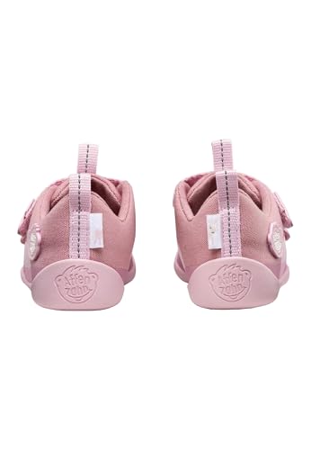 Detalle 2 de Affenzahn Barfußschuh Baumwolle Lucky – Pink, Vegan, Klettverschluss, Größe 21–32