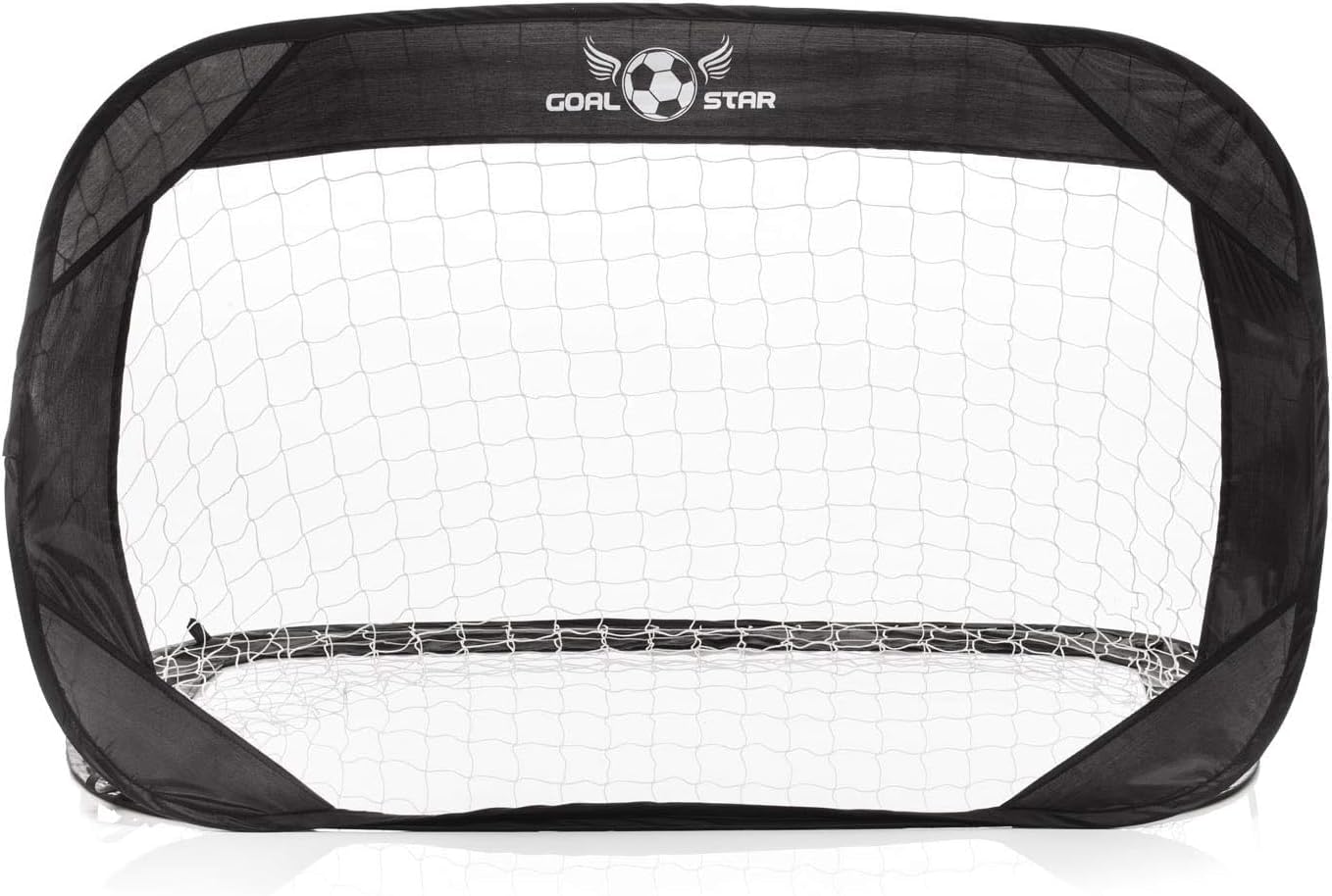 Detalle de Goal Star popupfotbollsmål 120 x 80 x 80 cm med glasfiberstänger