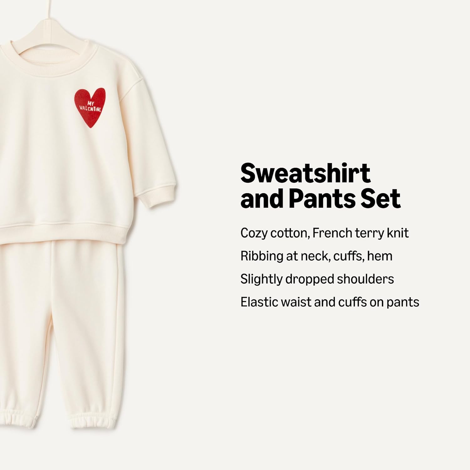 Thumbnail 2 de Amazon Essentials x Sofia Grainge Toddler Sweatshirt & Sweatpant Set