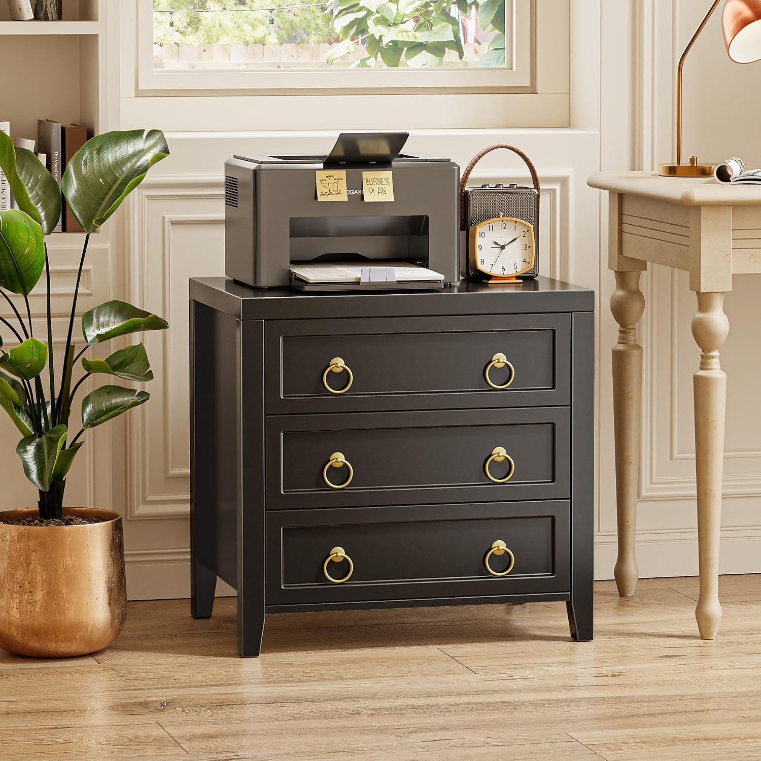 Thumbnail 6 de Huuger 3-Drawer Nightstand