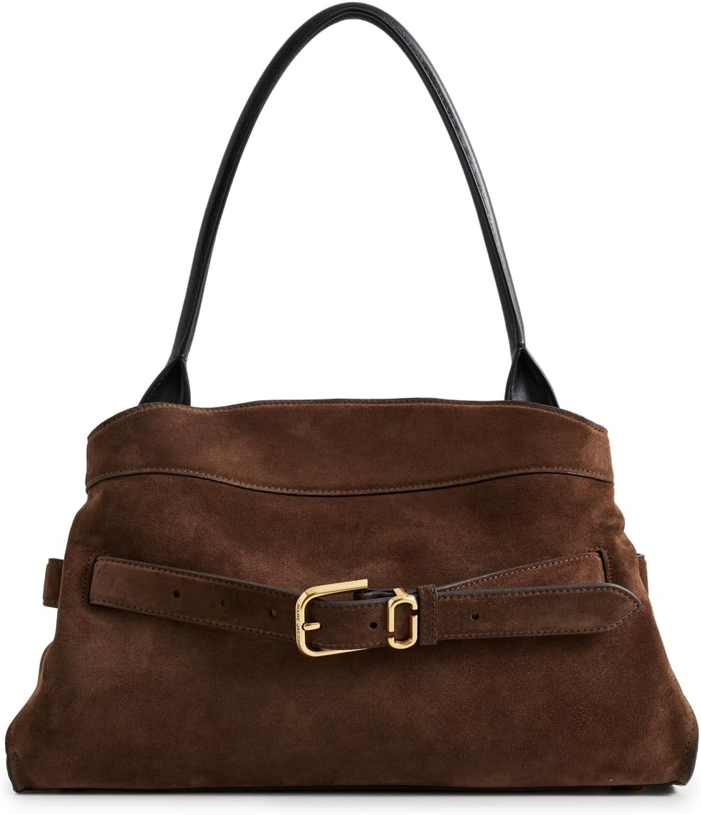 Detalle de Marc Jacobs The Satchel, Bag — Sac en cuir lisse avec double poignée et bandoulière amovible