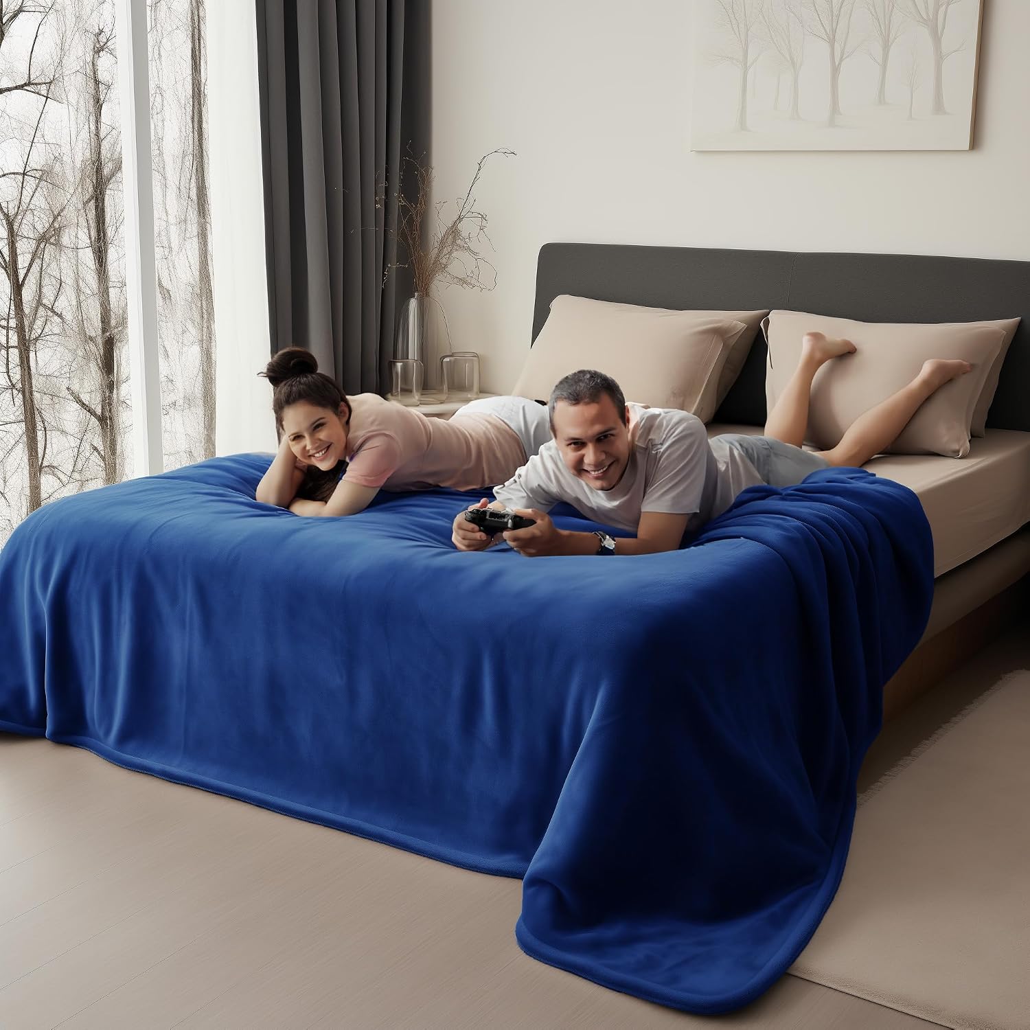 Detalle 2 de Bedding Aid Waterproof Reversible Blanket 203x229cm