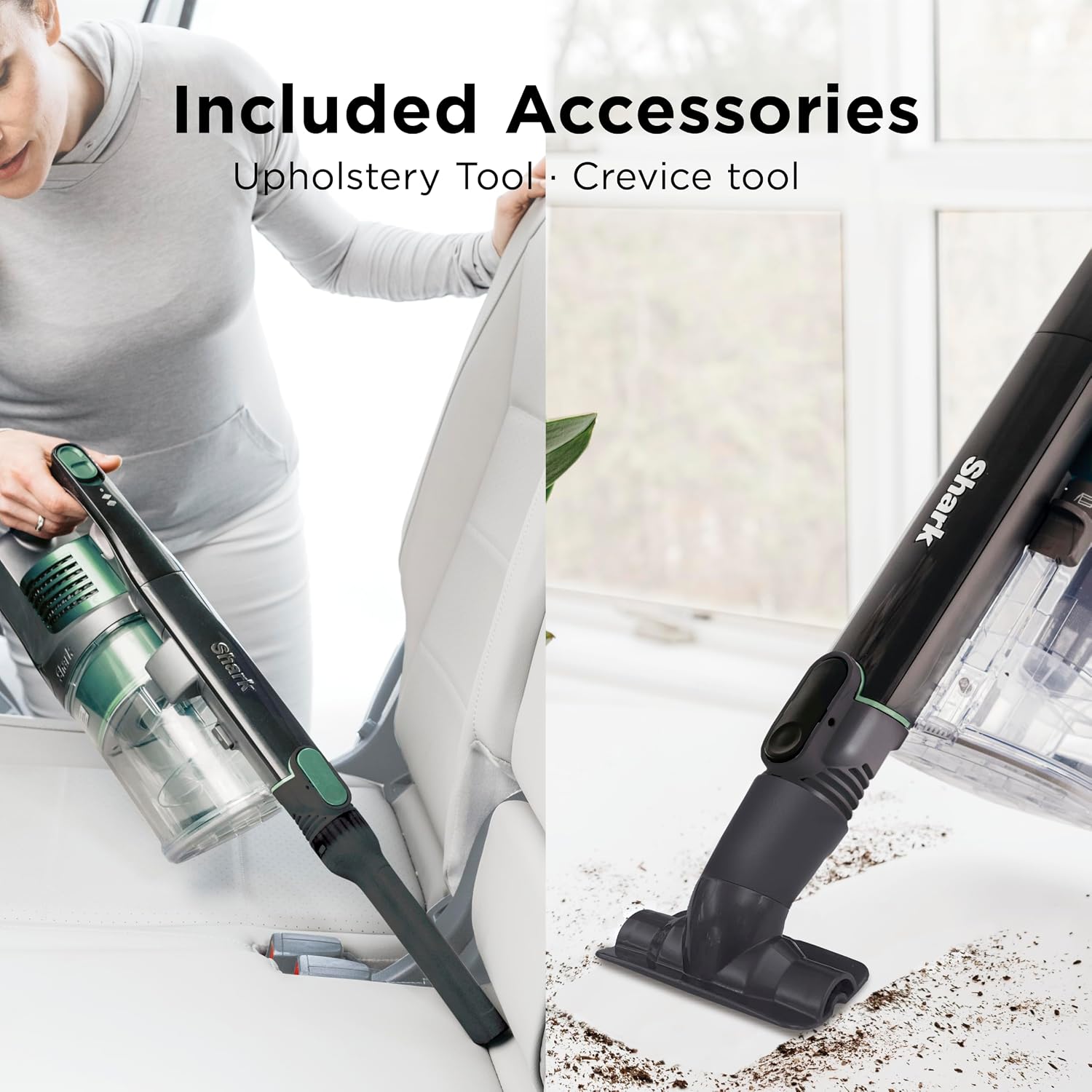 Detalle de Shark IZ140C Rocket Pro Cordless Stick Vacuum with Self-Cleaning Brushroll