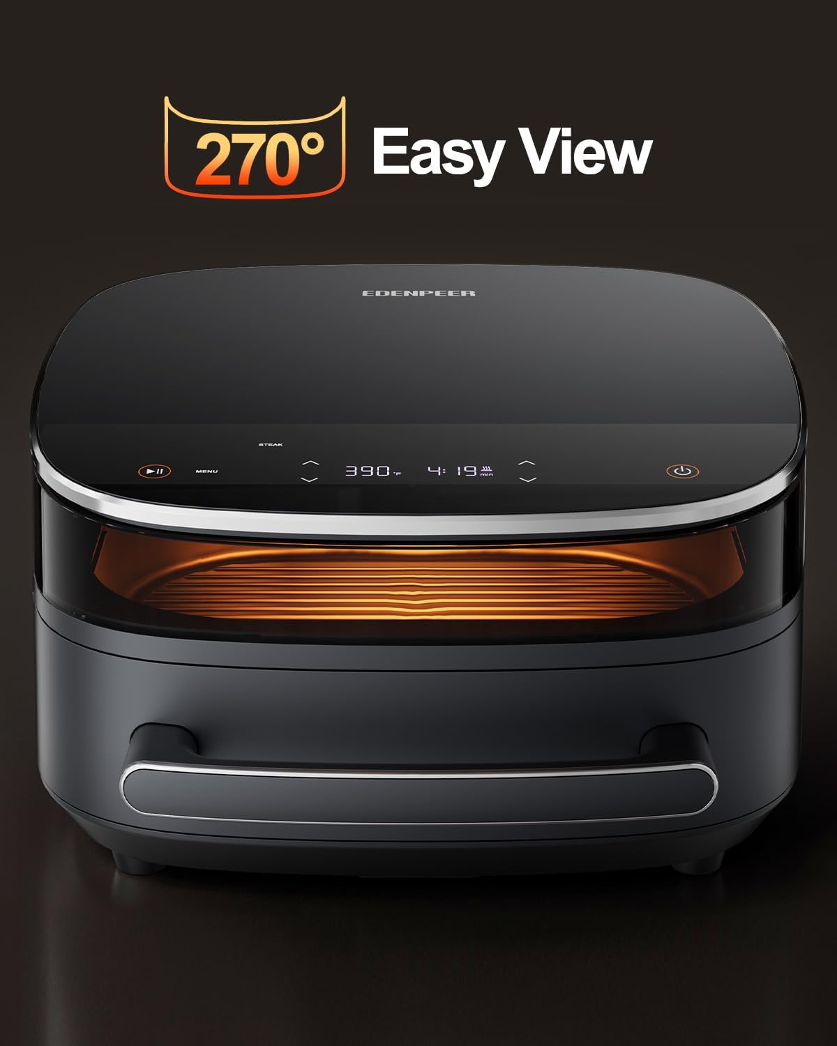 Thumbnail 6 de EDENPEER Extra Large Air Fryer 6 QT ๐