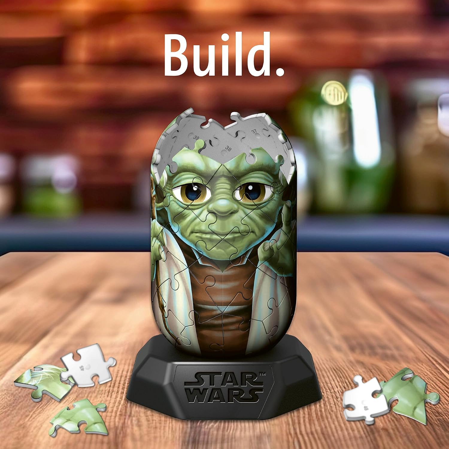Detalle de Ravensburger Hylkies No.31 Star Wars Yoda – Collectable 3D Jigsaw