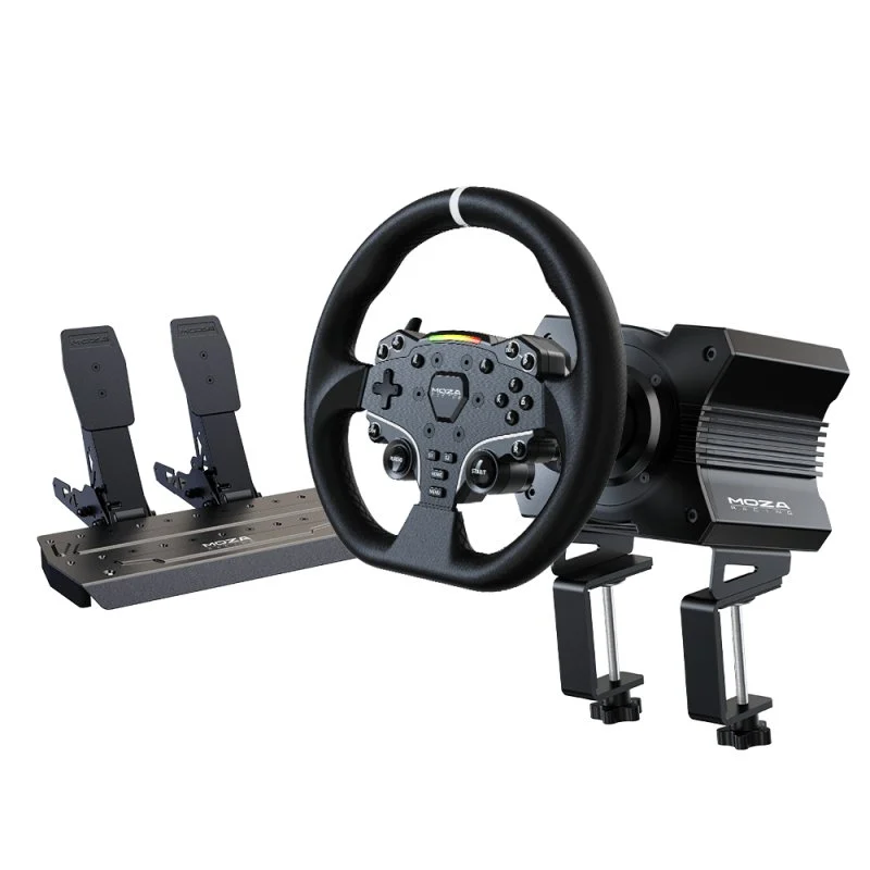 Detalle de Moza R5 Bundle Base para volante + pedales