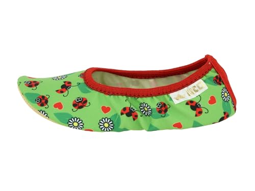 Detalle 2 de Lico G 1 STYLE Unisex Kinder Gymnastikschuhe, Grün/Rot, Größe 40 EU