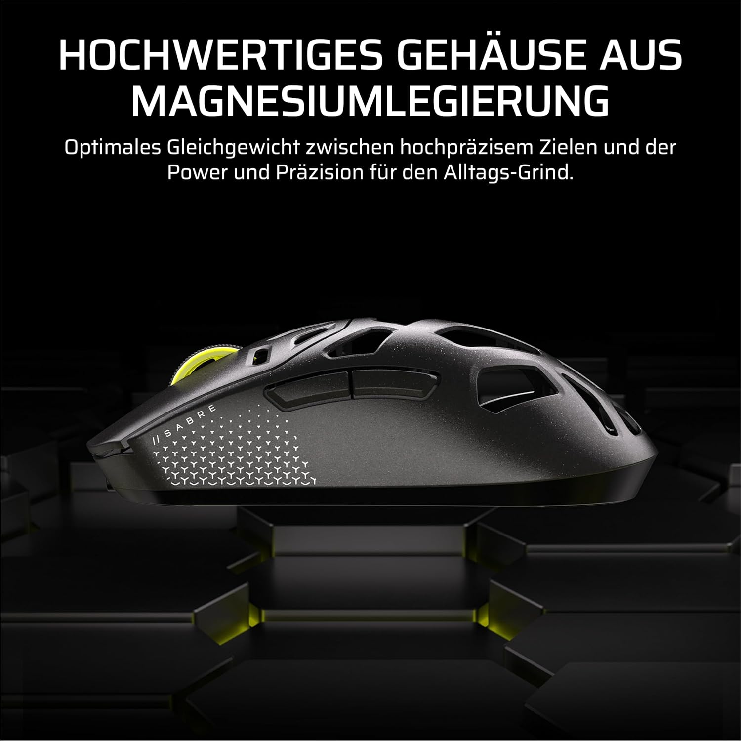 Thumbnail 2 de Corsair Sabre v2 PRO kabellose MG FPS-Gaming-Maus mit 33.000 DPI und 8.000 Hz – schwarz