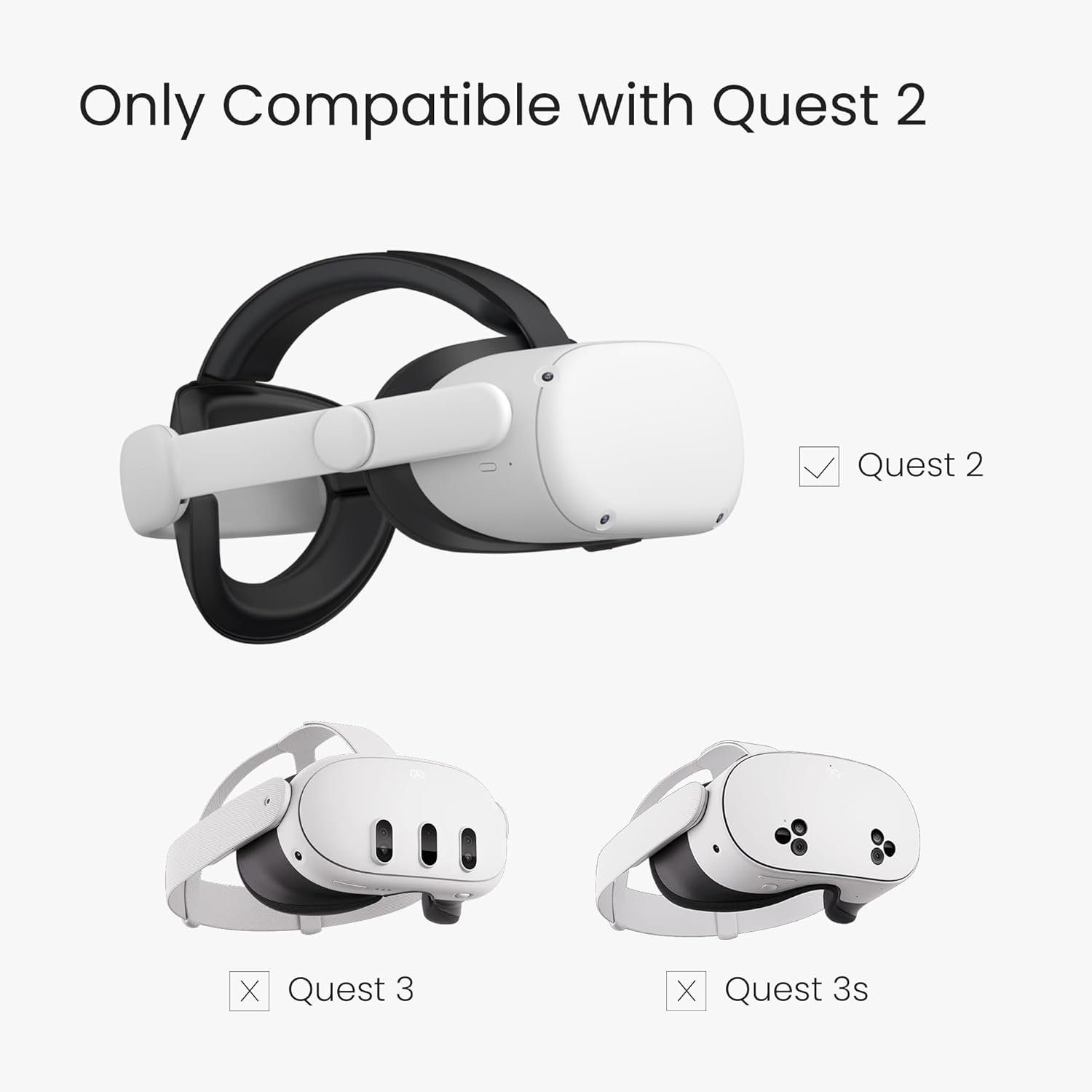 Thumbnail 1 de KIWI design aktualisierte Elite Strap kompatibel mit Quest 2 – verbesserten Halt und Komfort