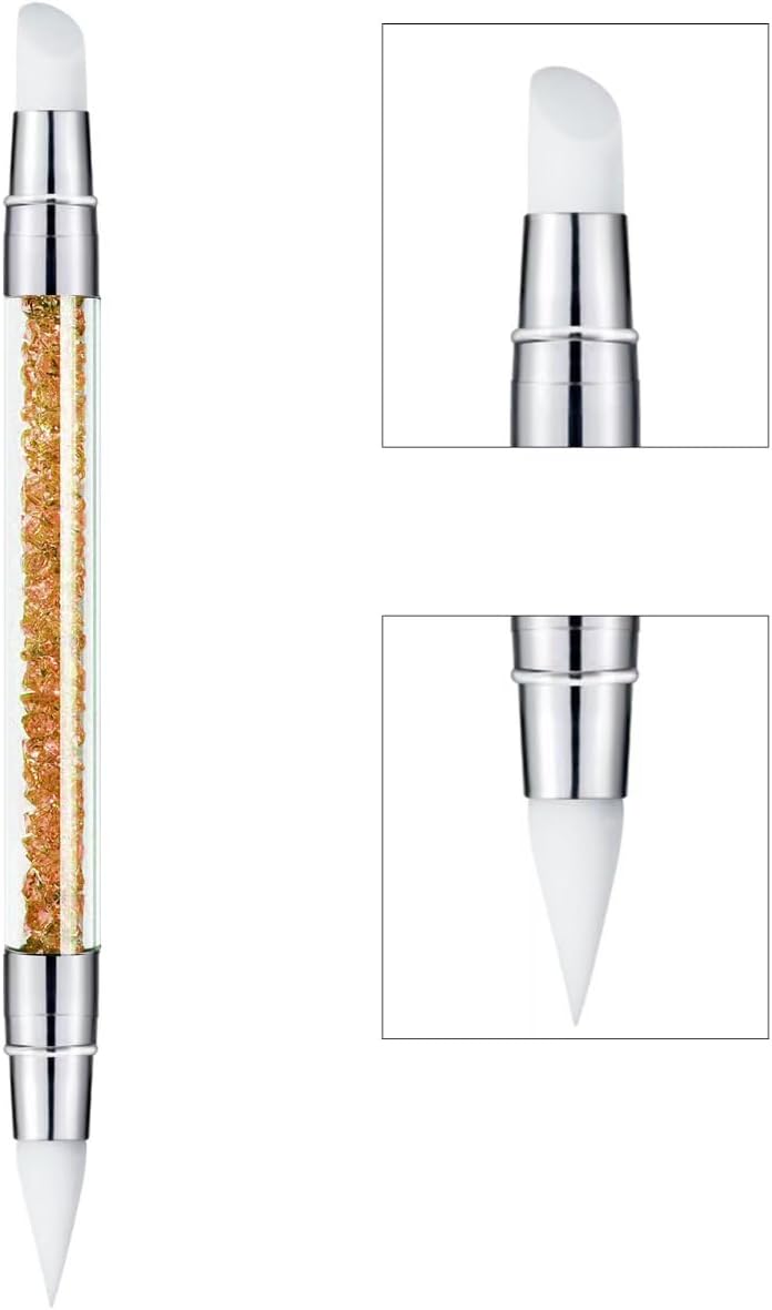 Thumbnail 6 de ZEOHBETY nagelkunst-sculptuurpennen, 5 dubbelzijdige siliconen tools