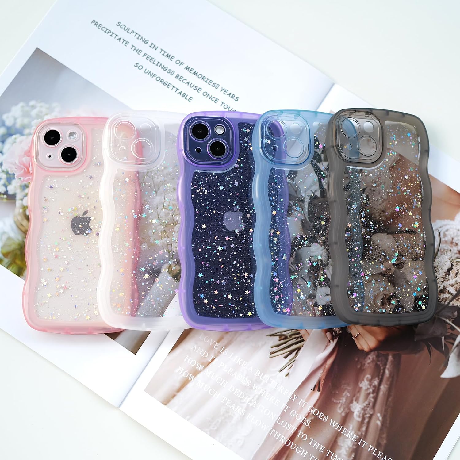 Thumbnail 6 de Cyberowl Cyberowl iPhone 13 Case, Pink Glitter TPU with Raised Edges