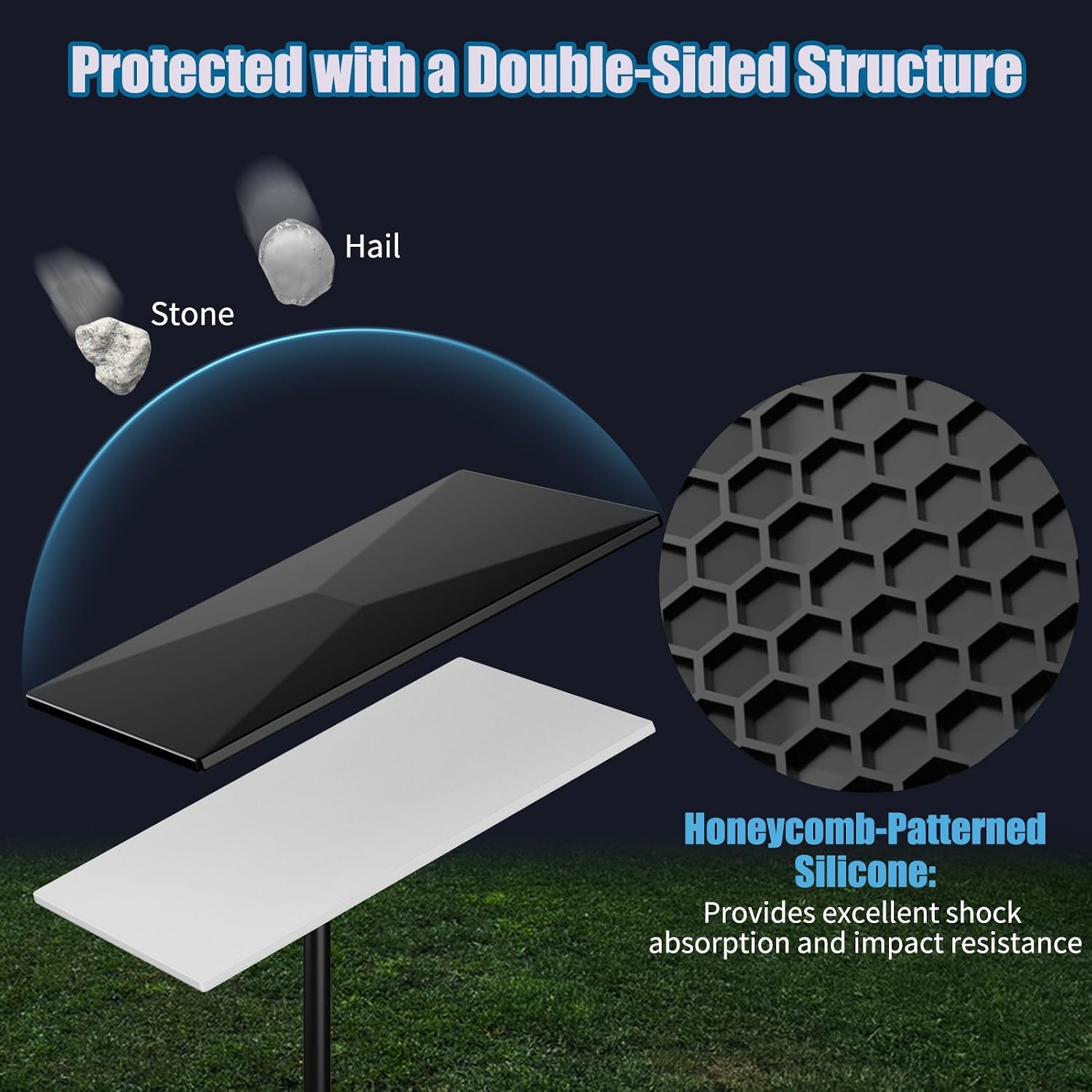 Detalle 2 de Starlink Gen 3 Protective Cover: Liquid Silicone Case for Outdoor Starlink Antenna