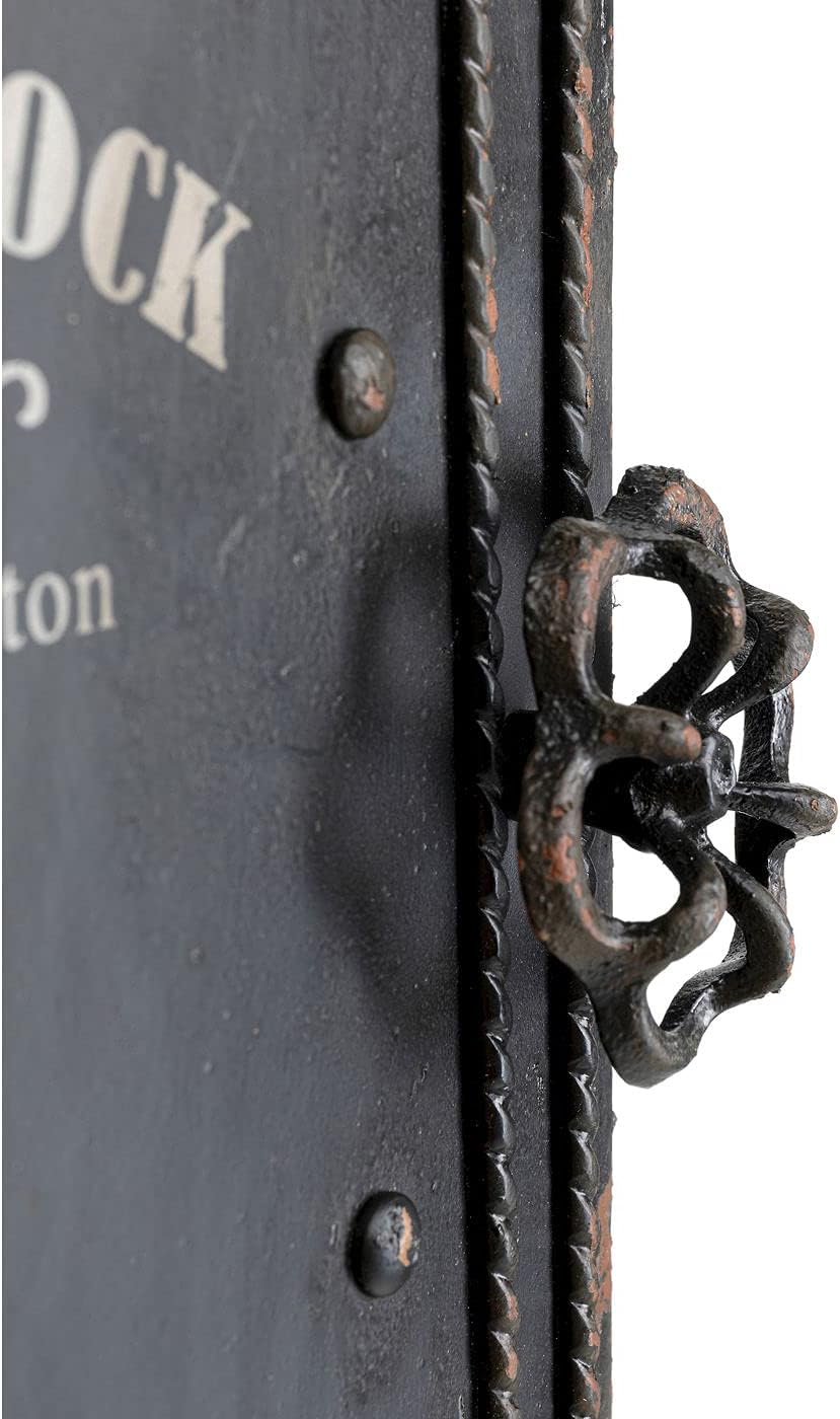 Thumbnail 10 de Kare Design Caja Fuerte Vintage con Ganchos, Negro, 31x24x13 cm