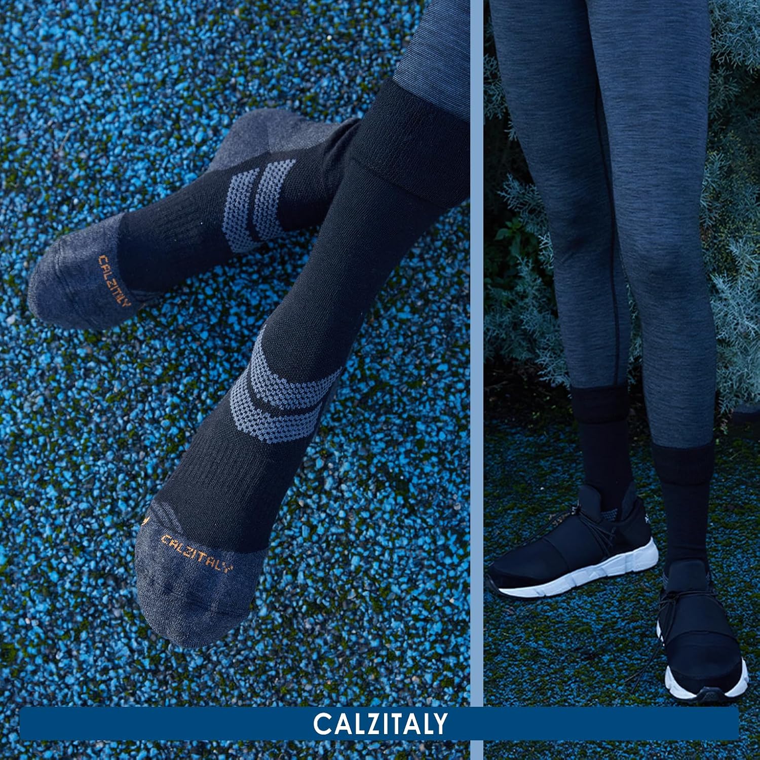 Thumbnail 1 de CALZITALY PACK 1 2 3 PAIA: CALZE TREKKING IN LANA MERINO ANTI VESCICHE CON SUOLETTA, MADE IN ITALY