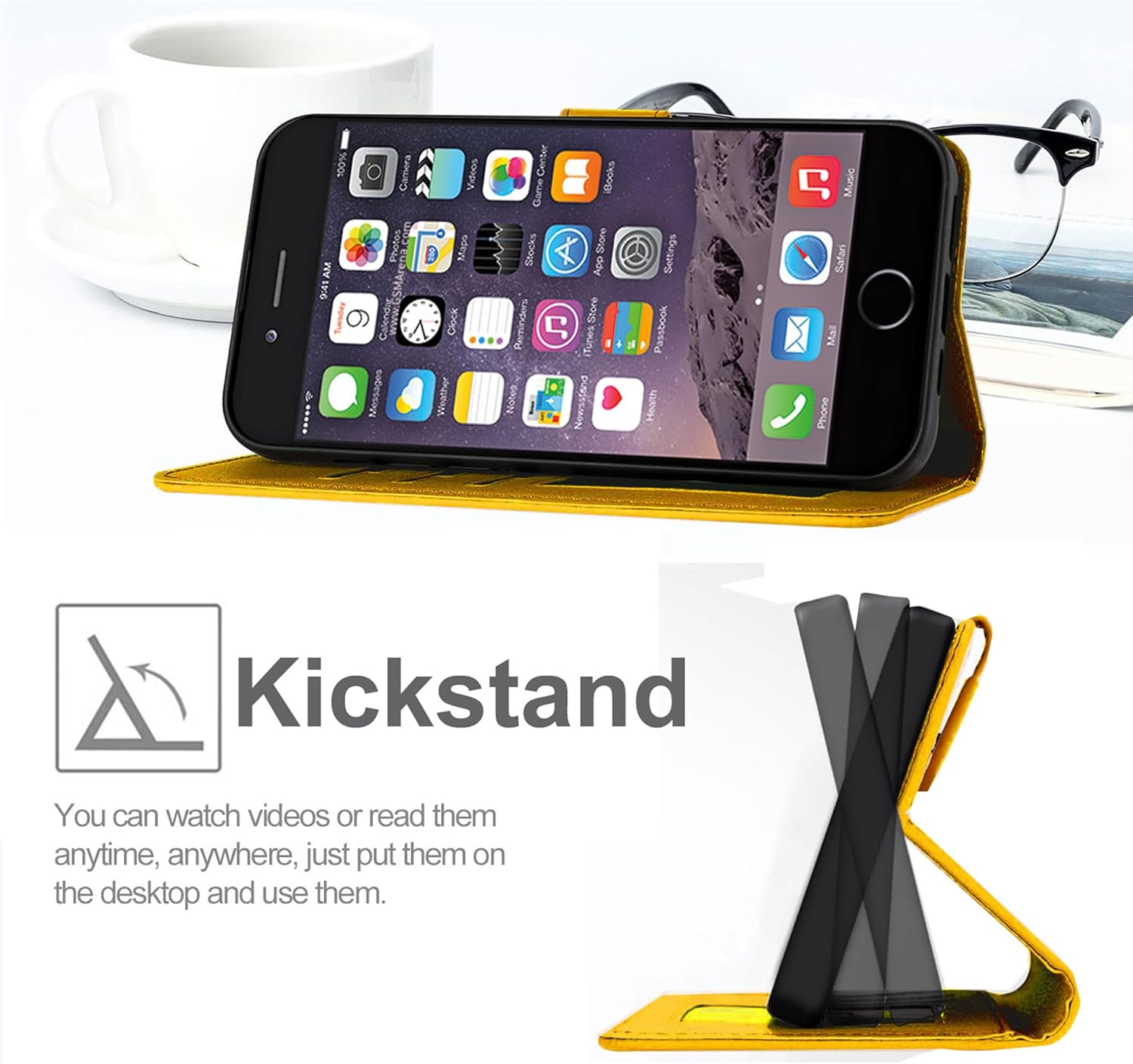 Thumbnail 3 de FALUWONRU iPhone Case 8/7/SE 2022/2020 Yellow