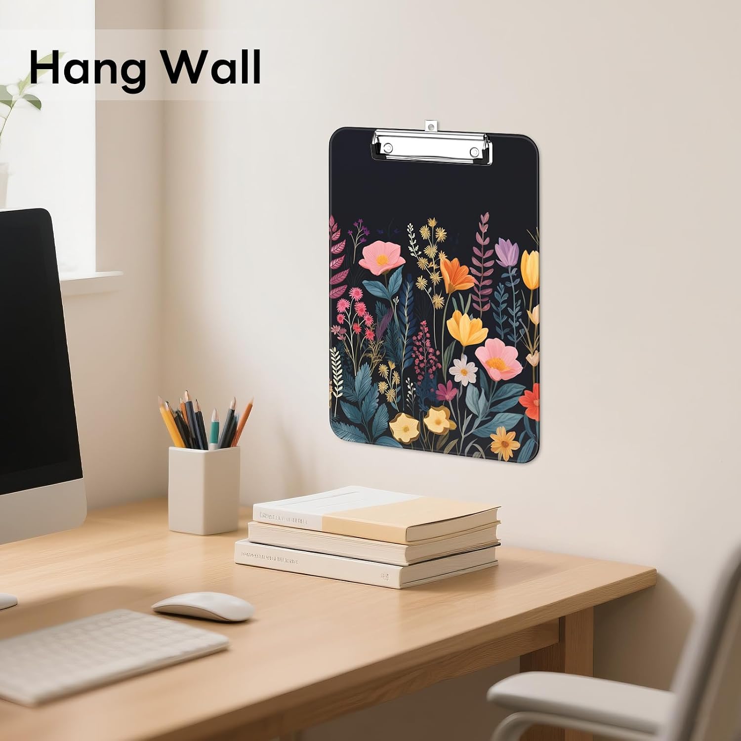 Thumbnail 4 de Luminzo Plastic Cute Clipboard with Low-Profile Metal Clip (A4/Letter, 9 x 12.5 in) for Teachers, Nurses and Everyday Use