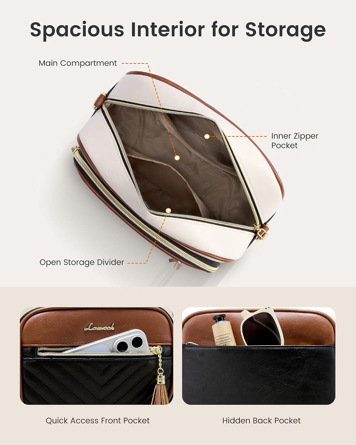 Detalle de LOVEVOOK Small Crossbody Bag